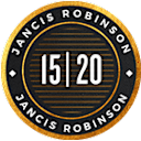 15/20 pontos Jancis Robinson