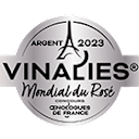 Medalha de Prata Mondial Du Rosé Vinalies 2023