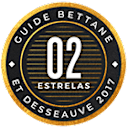 2 Estrelas no Guide Bettane et Desseauve 2017