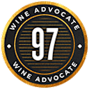97 pontos Wine Advocate