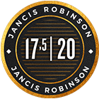 17.5/20 pontos Jancis Robinson