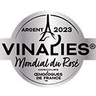 Medalha de Prata Mondial Du Rosé Vinalies 2023