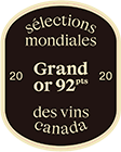 Medalha de Ouro Sélections Mondiales des Vins Canada