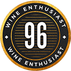 96 pontos Wine Enthusiast