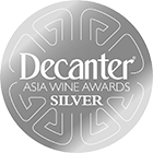 Medalha de Prata no Decanter Asia Wine Awards