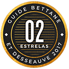 2 Estrelas no Guide Bettane et Desseauve 2017