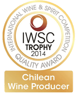 Produtor de Vinho Chileno do Ano pelo International Wine & Spirits Competition 2014
