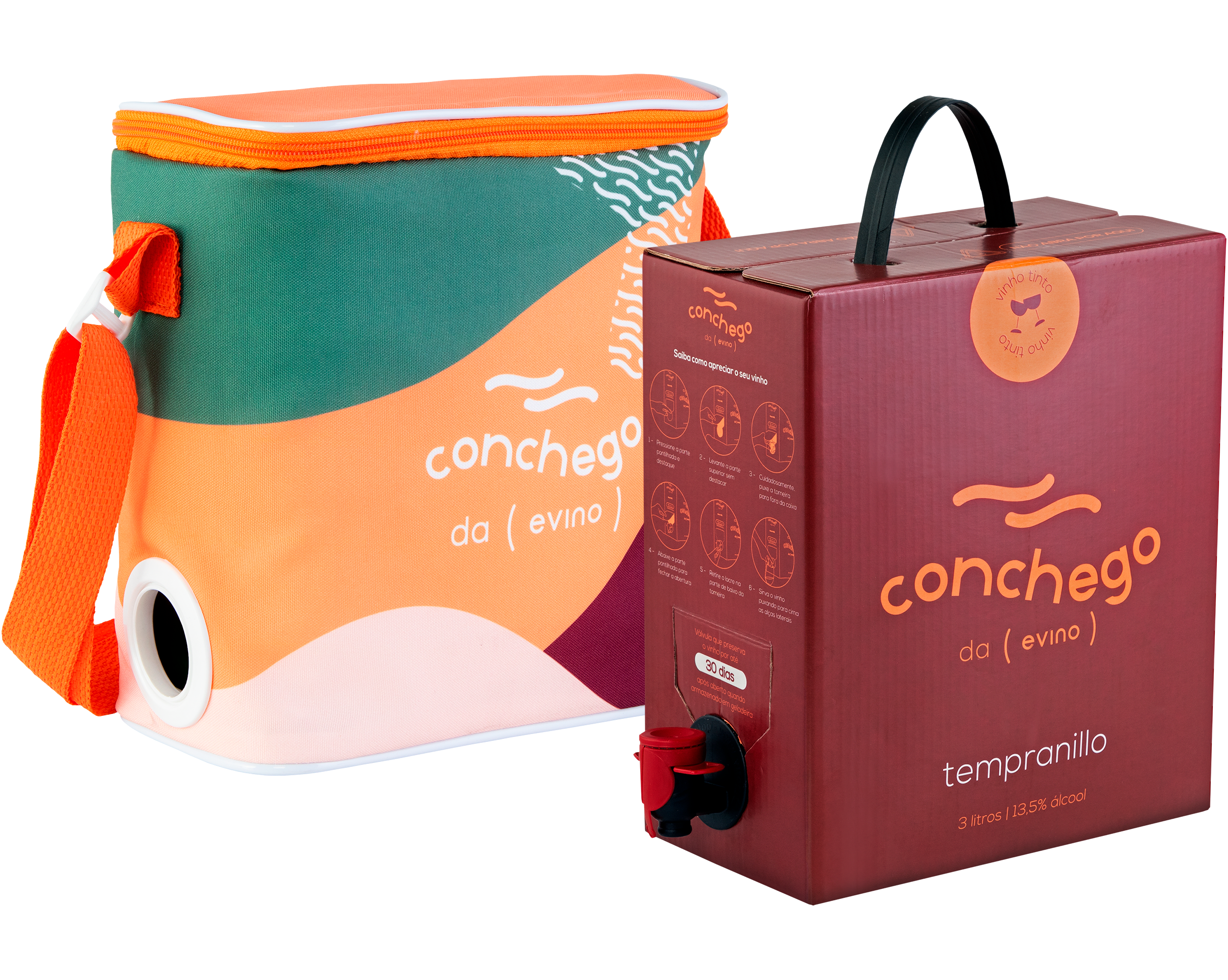 Kit Conchego Tempranillo 3L + Bolsa Exclusiva