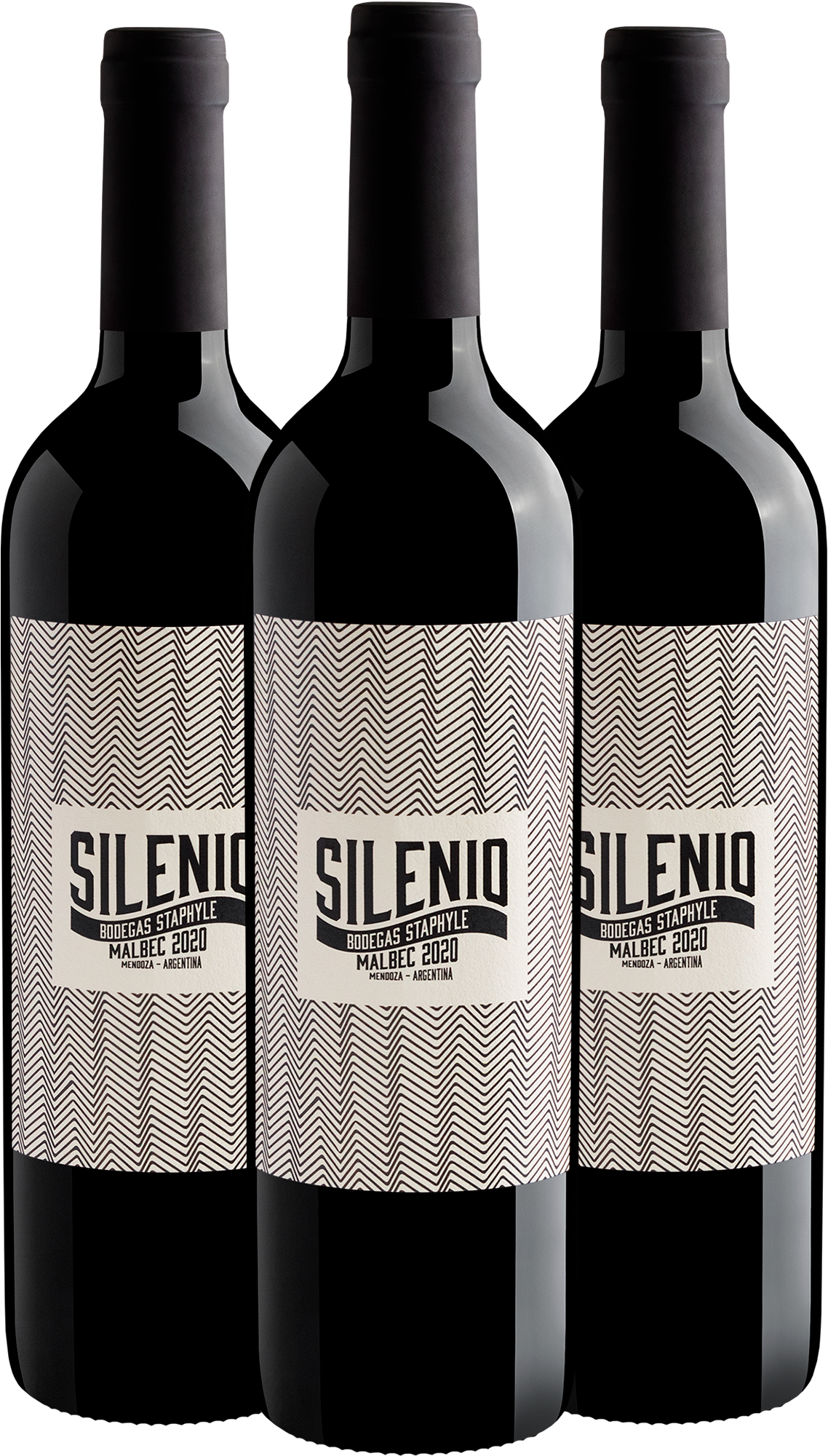 Kit 3 Bodegas Staphyle Silenio Malbec 2020 | R$36,90 por garrafa