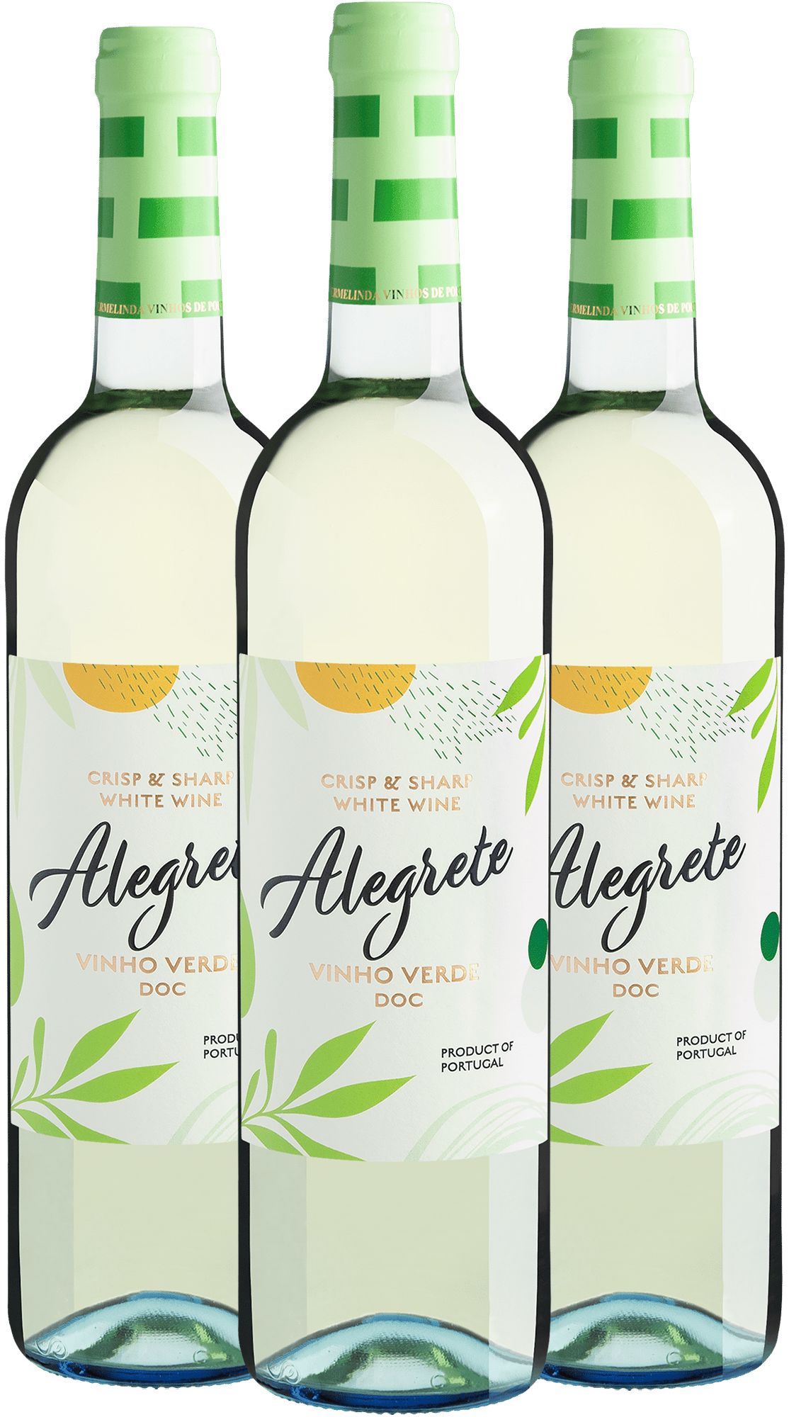 Kit 3 Alegrete Crisp & Sharp Vinho Verde DOC