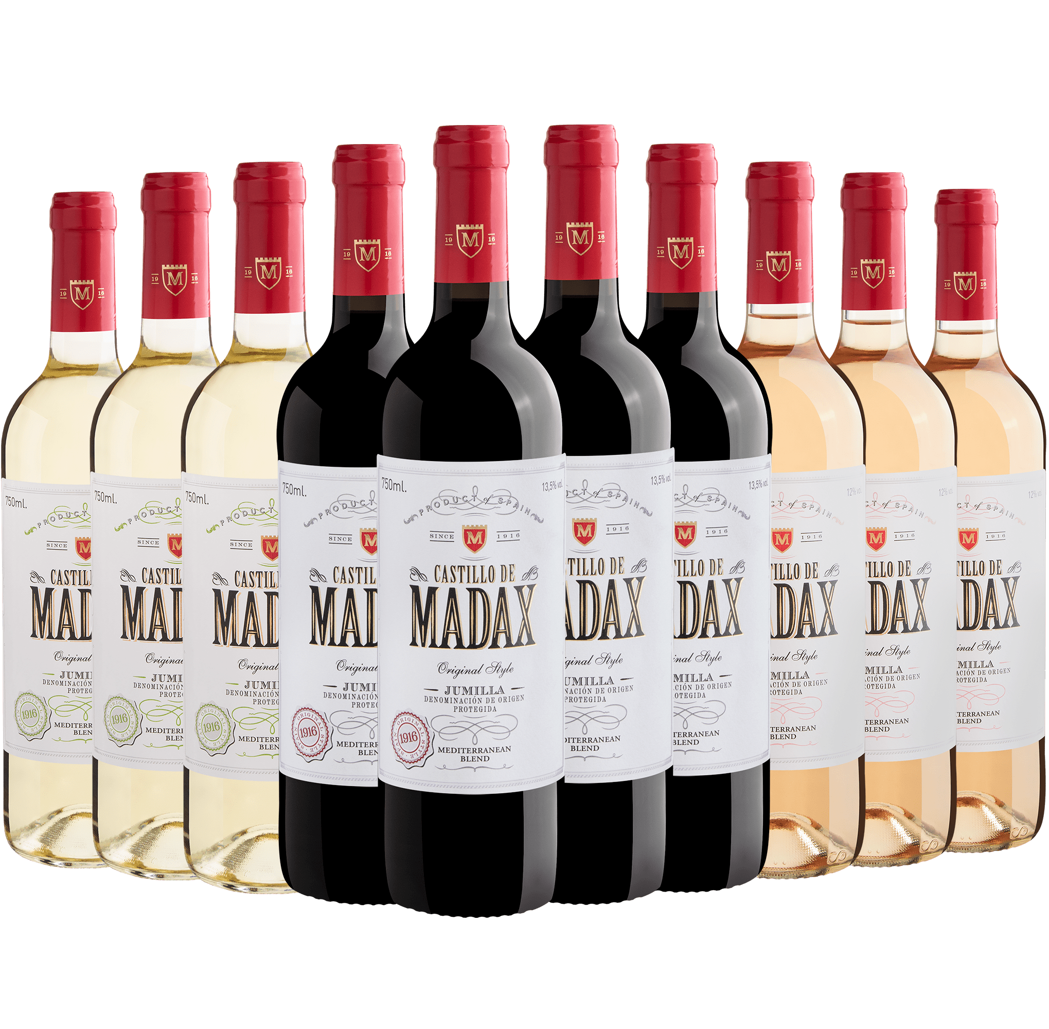 Kit Linha Castillo de Madax | 10 por R$29,90 cada garrafa + Frete Grátis*