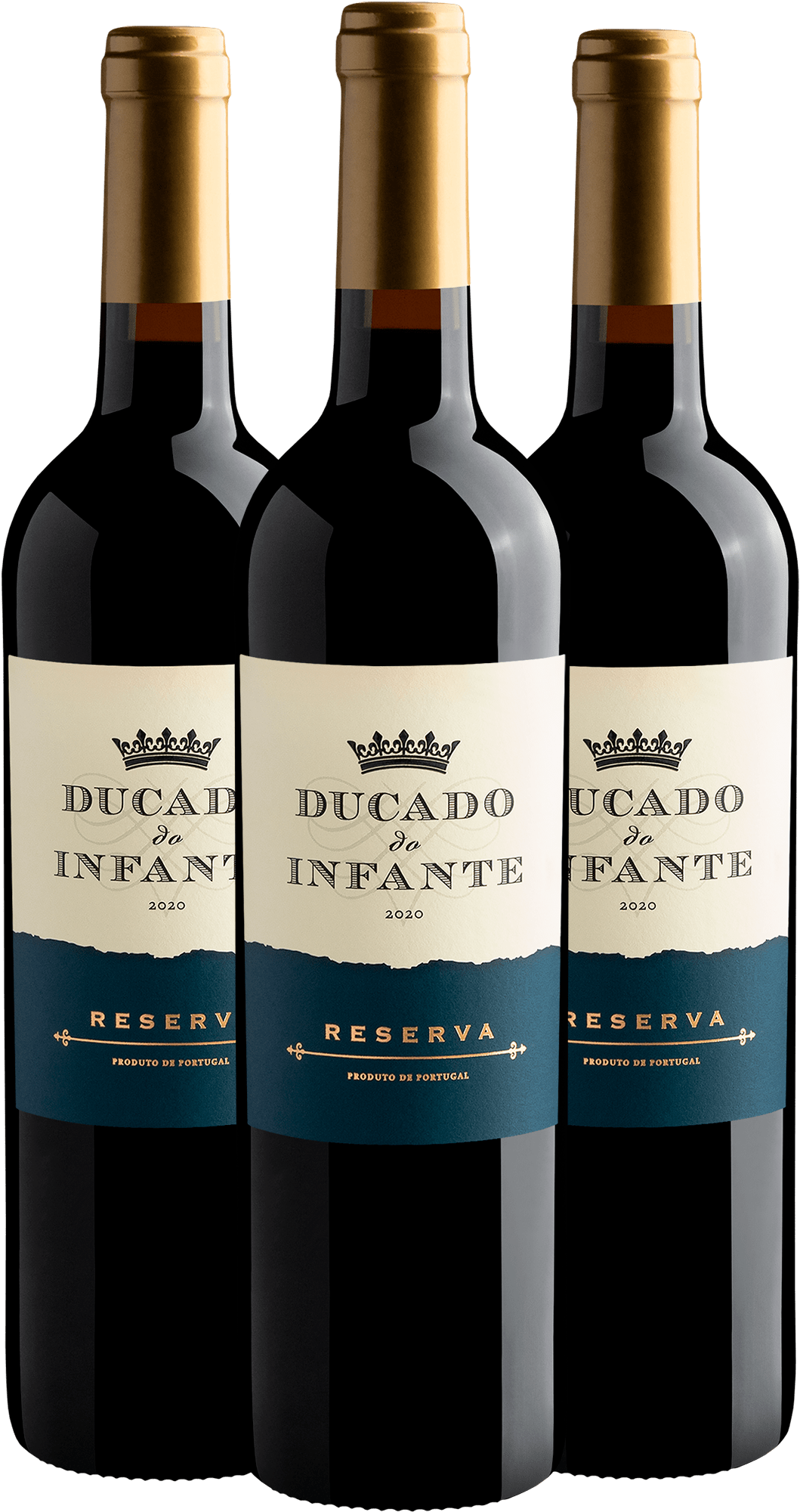 Kit 3 Ducado do Infante Reserva Vinho Regional Tejo por R$47,92 cada garrafa