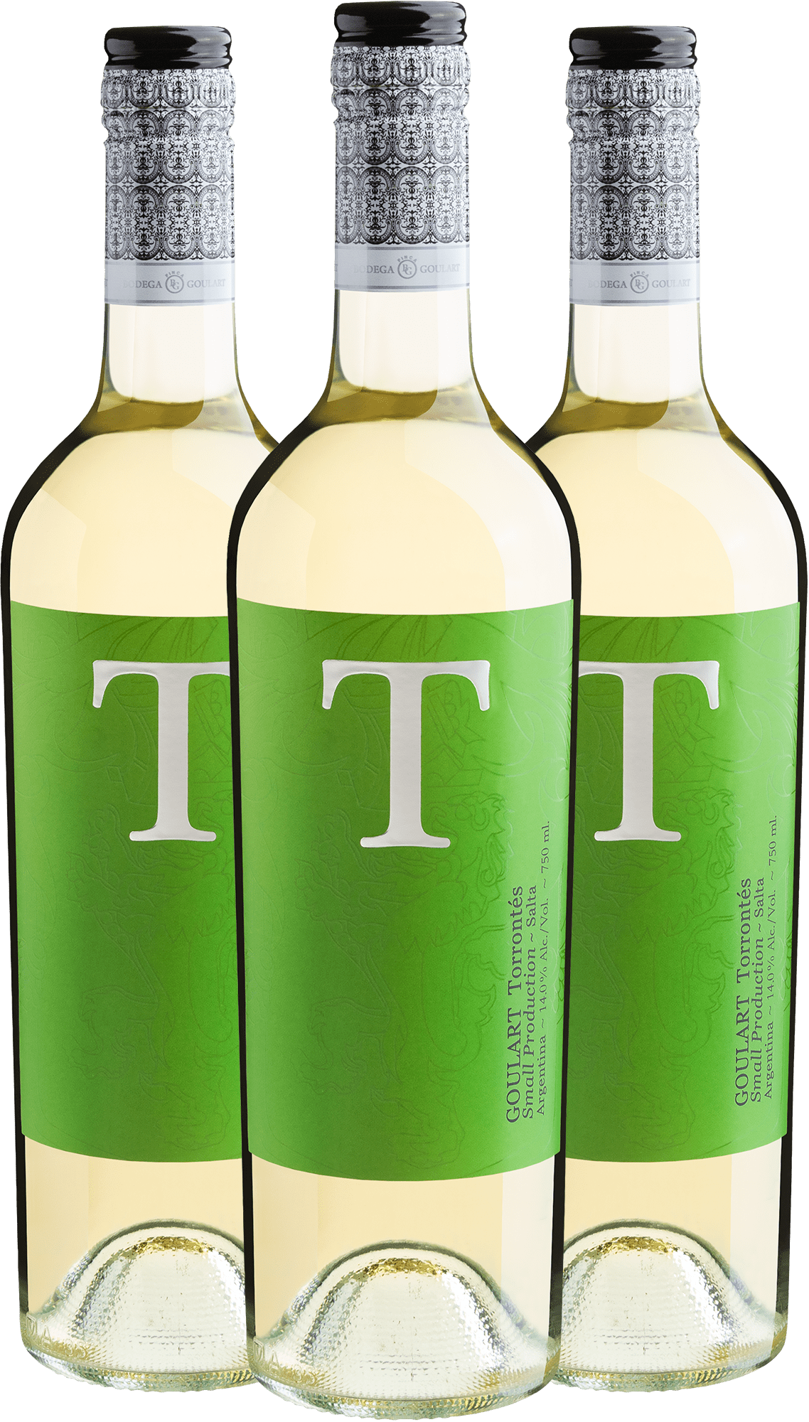 Kit 3 Goulart T Torrontés Small Production por R$55,92 cada garrafa com cupom