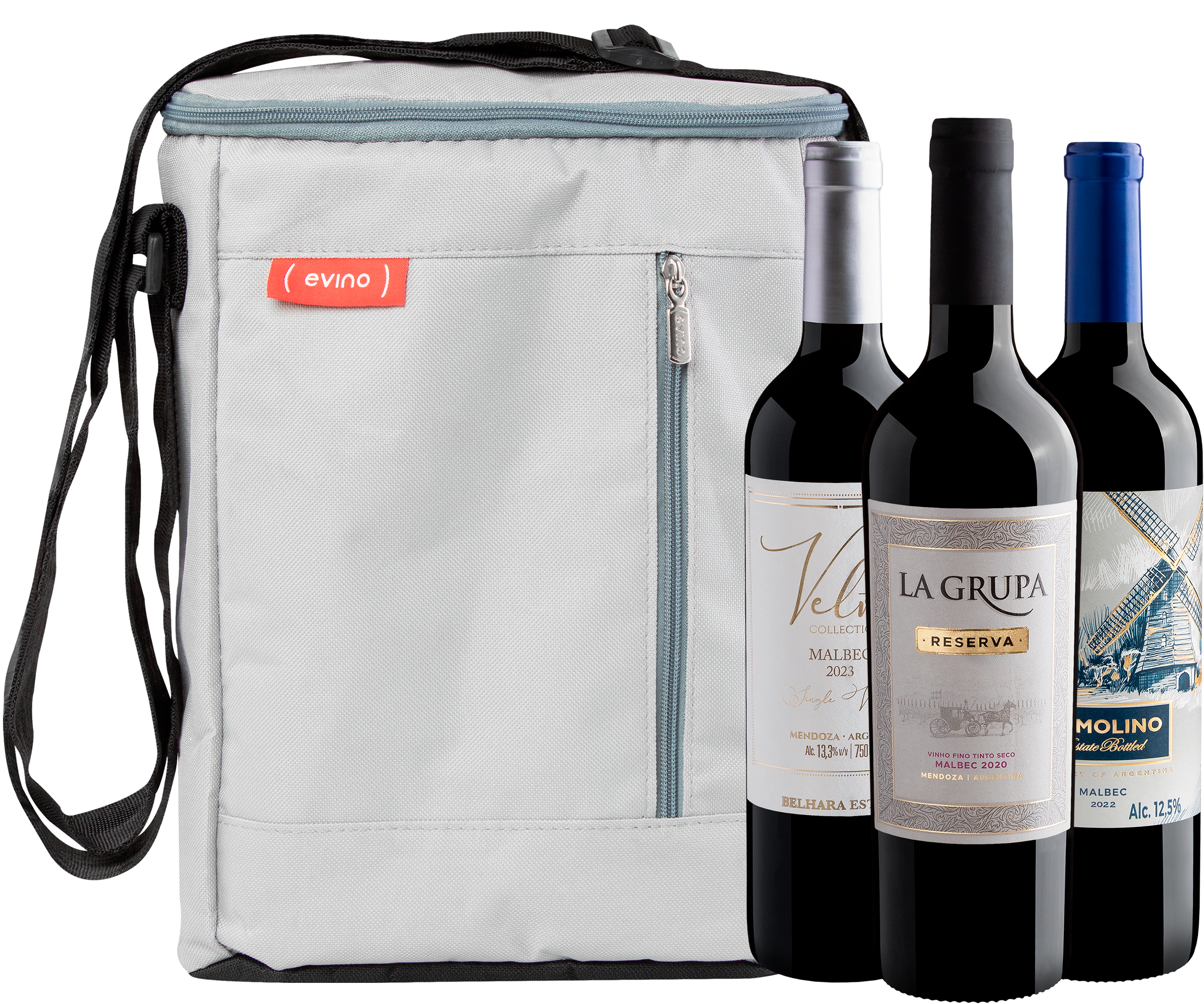 Kit 3 Malbecs + Bolsa Térmica Exclusiva