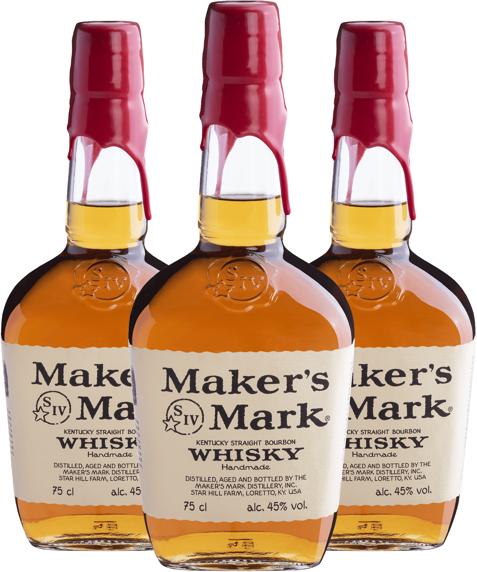 Kit 3 Whisky Americano Maker's Mark Bourbon