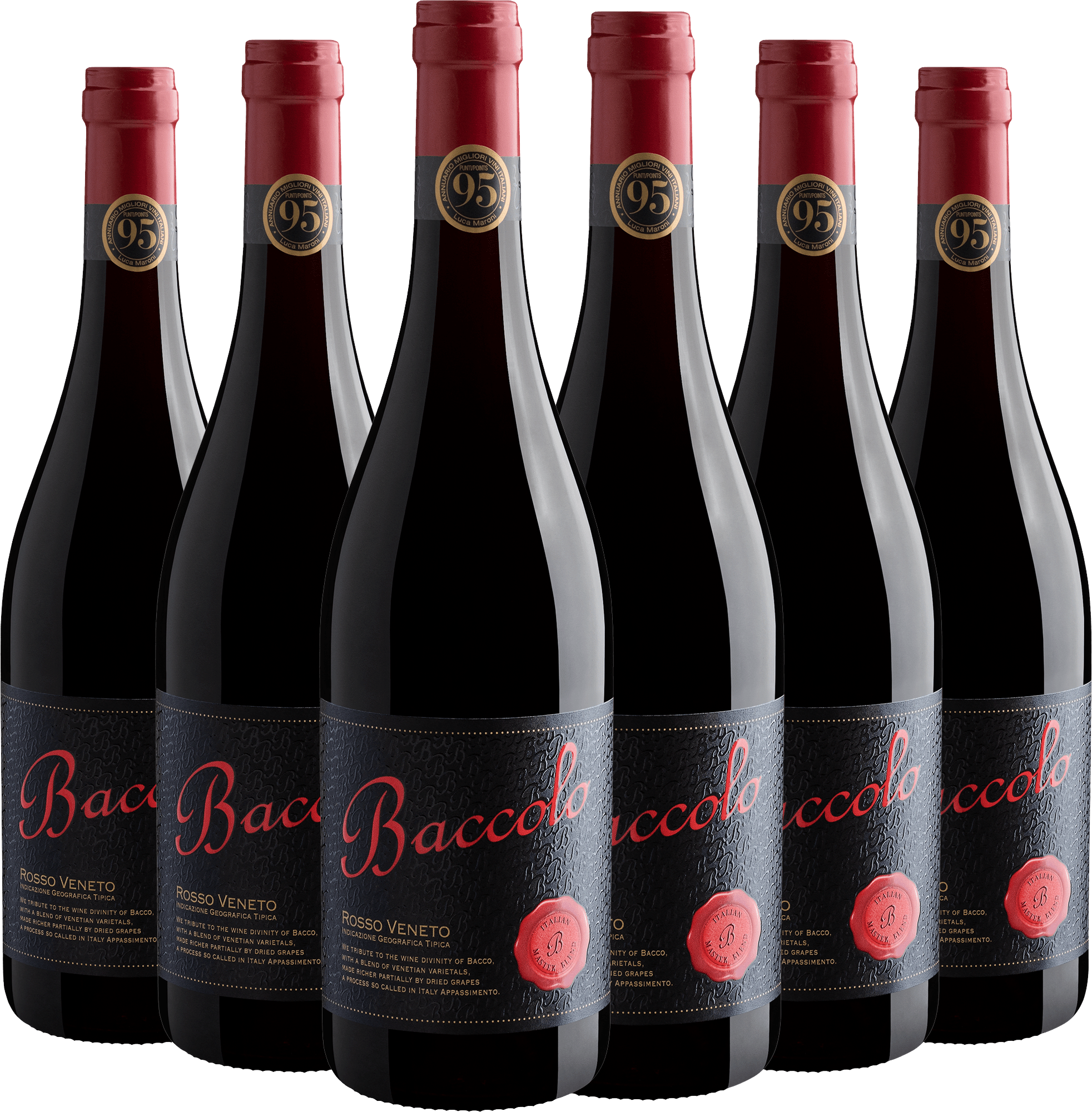 Kit 6 Baccolo Appassimento Rosso Veneto IGT
