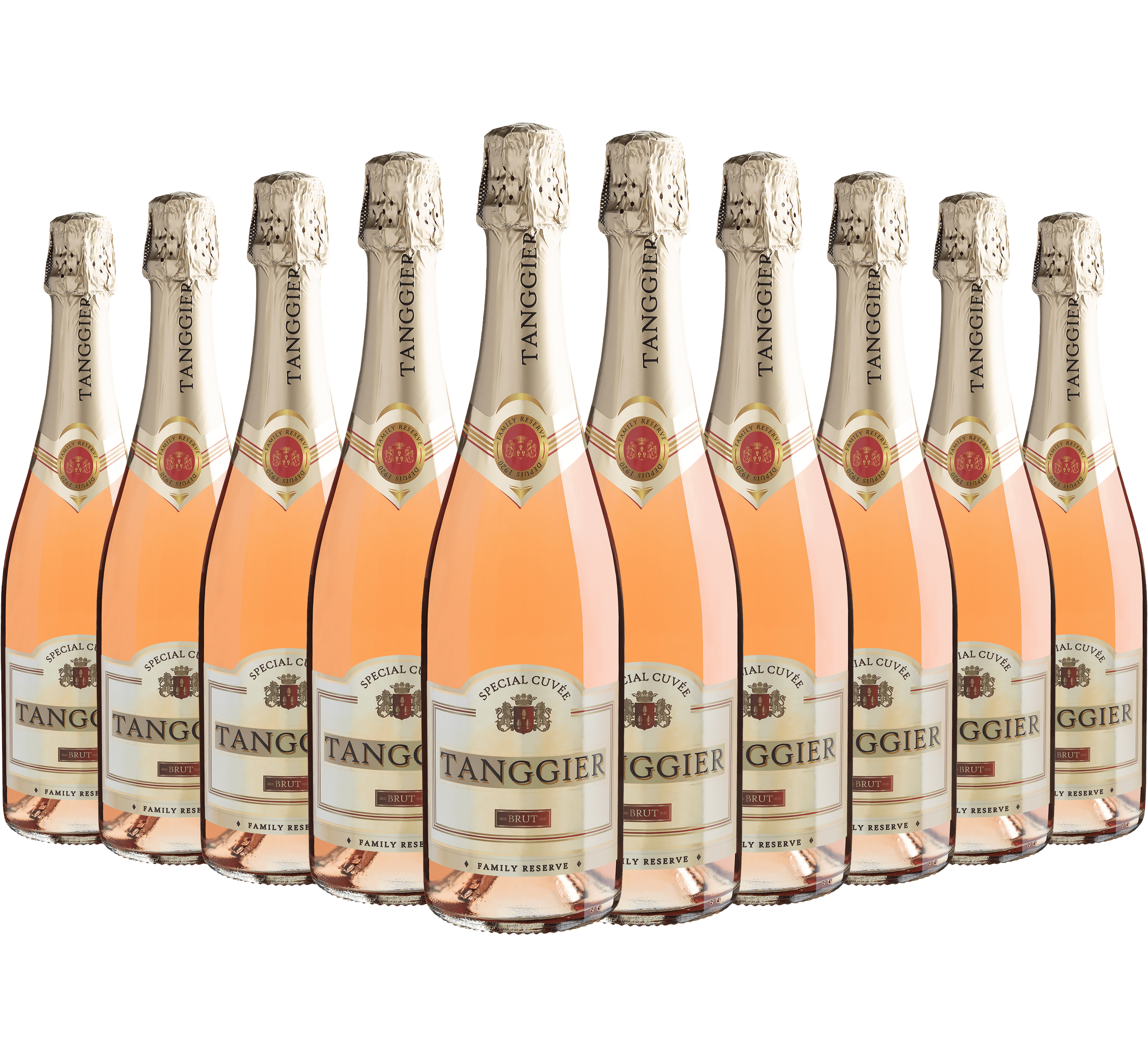 Kit 10 Tanggier Brut Rosé