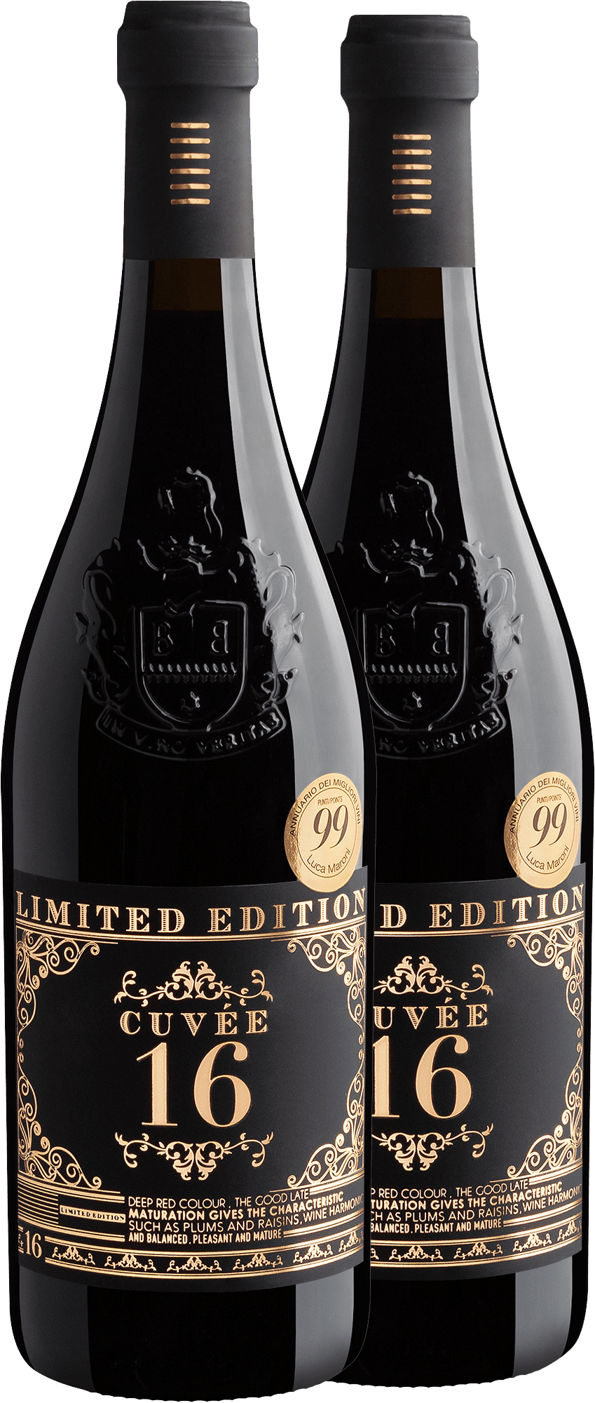 Kit 2 Cuvée 16 Limited Edition Vino Rosso d'Italia