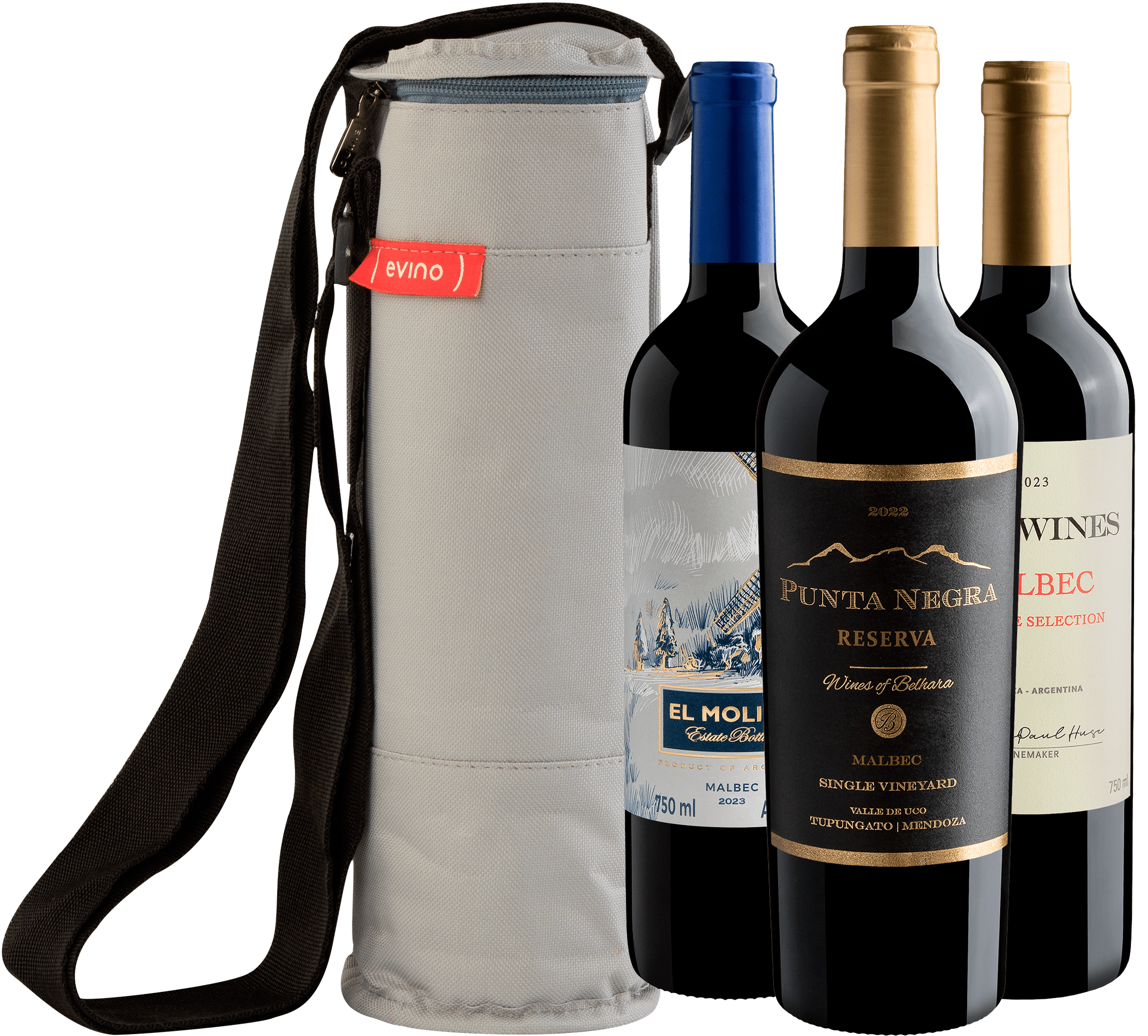 Kit 3 Malbecs Argentinos + Bolsa Térmica