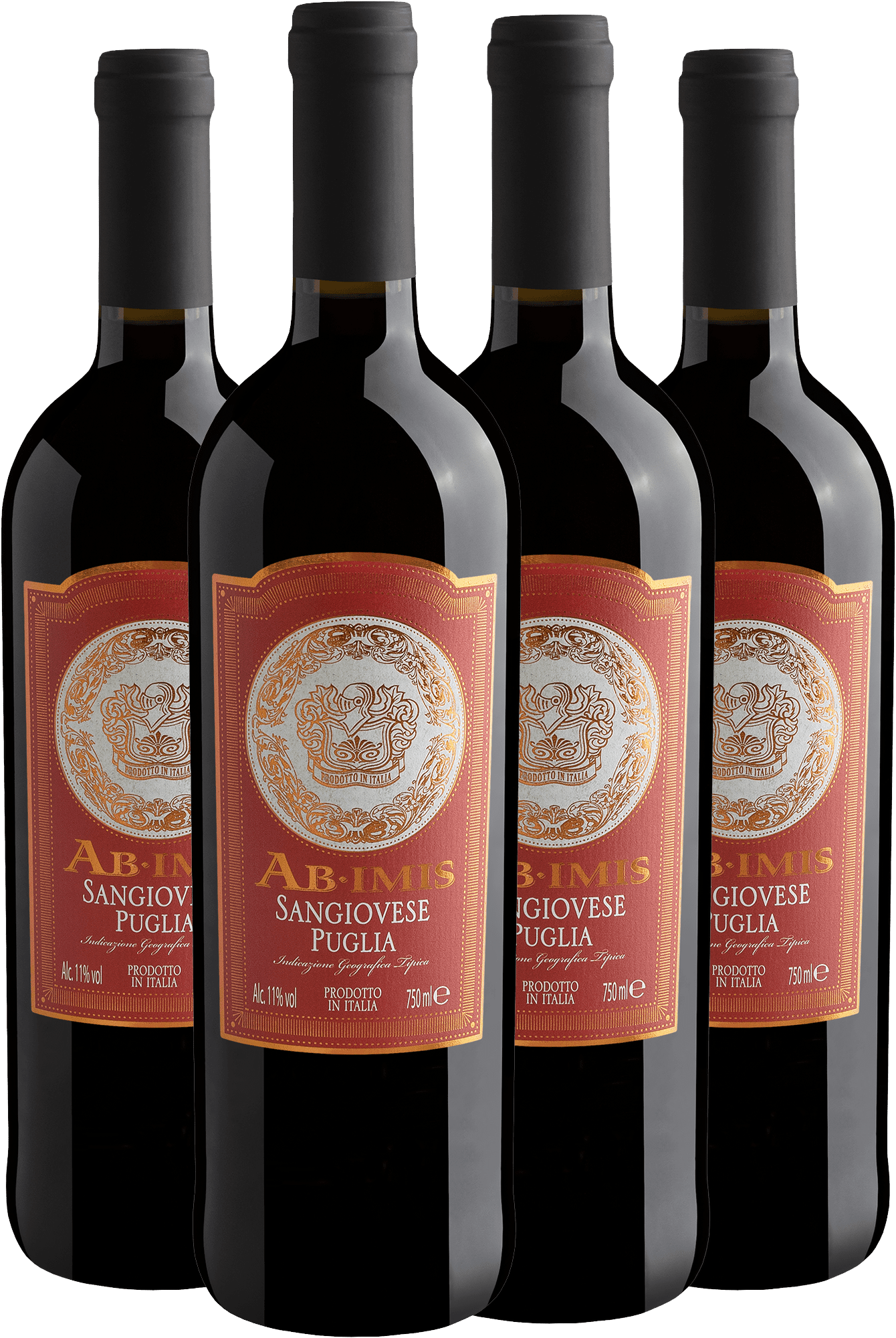 Kit 4 Ab-Imis Sangiovese Puglia IGT por R$49,90 cada garrafa
