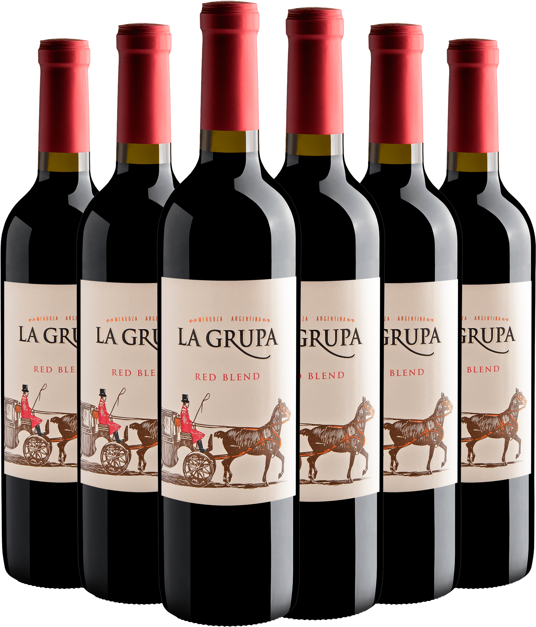Kit 6 La Grupa Red Blend