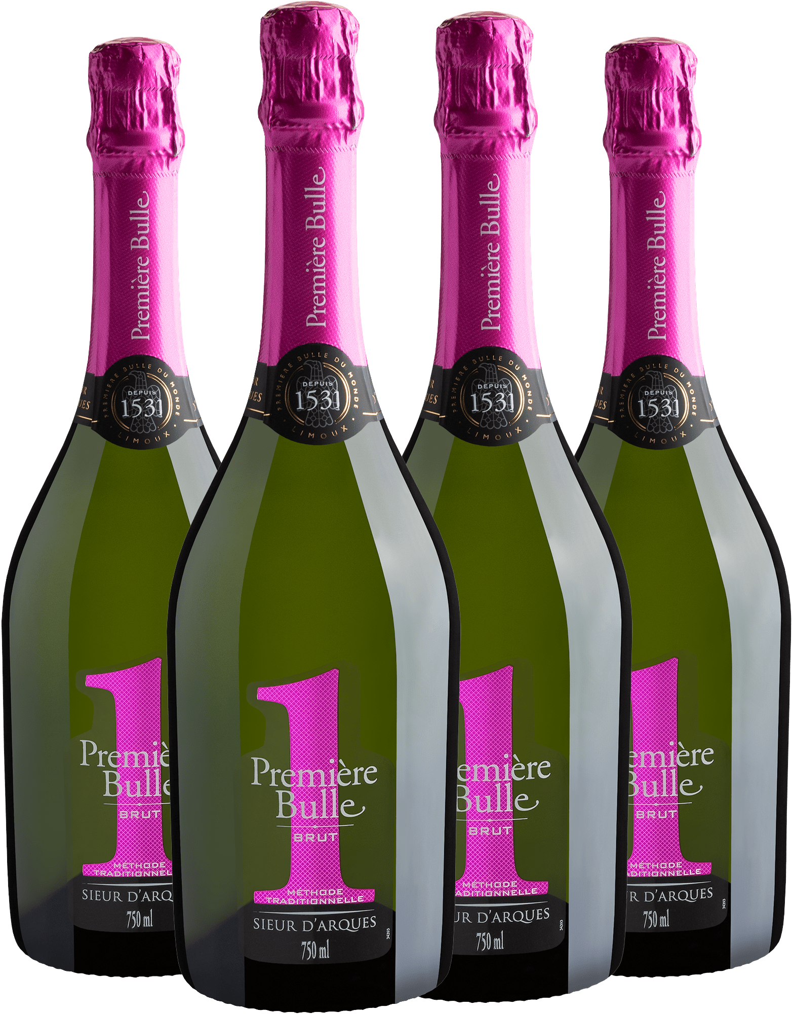 Kit 4 Première Bulle Blanquette de Limoux AOC Brut por R$114,90 cada garrafa