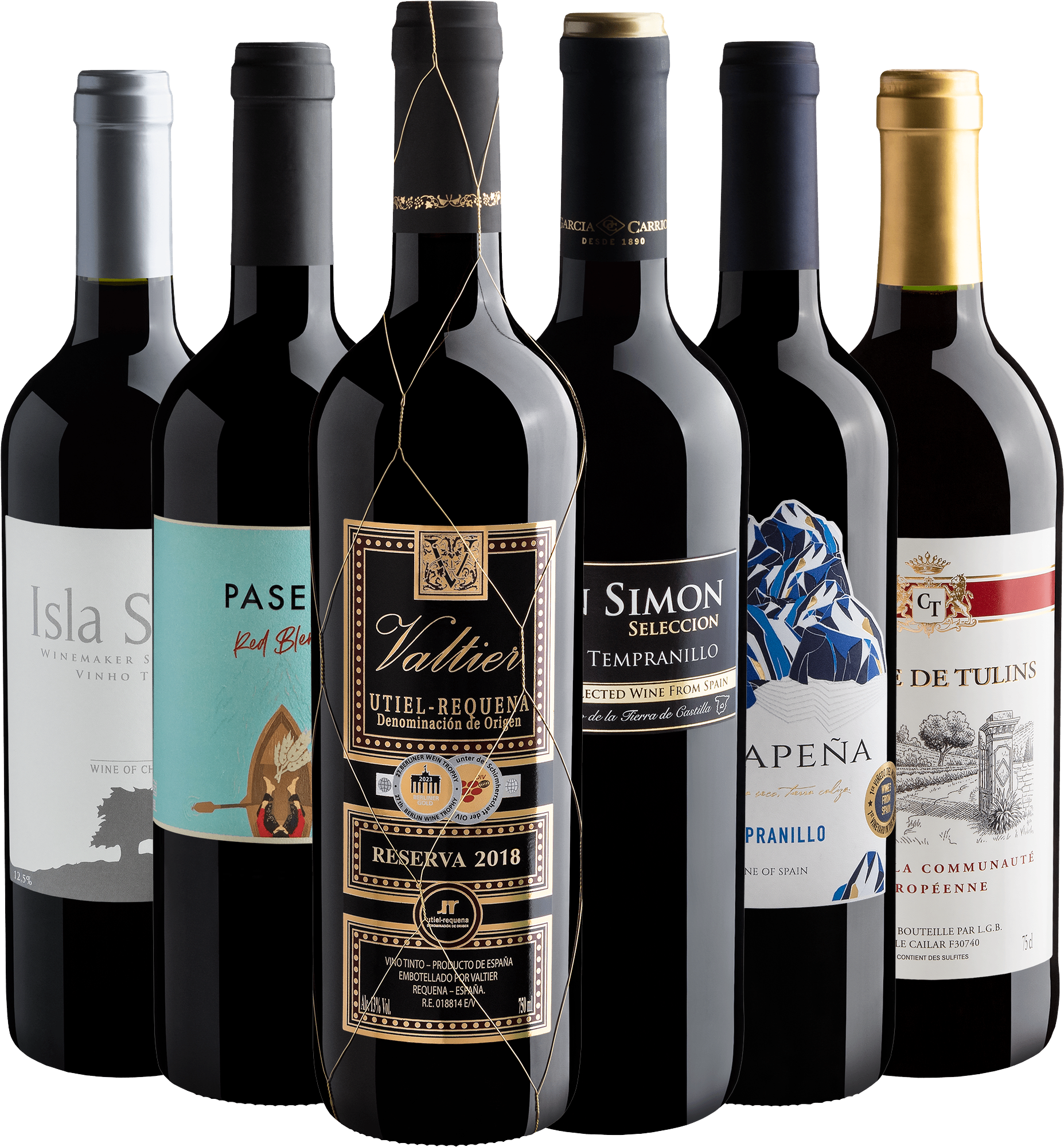 Kit 6 Tintos por R$29,90 cada garrafa com Valtier Reserva*