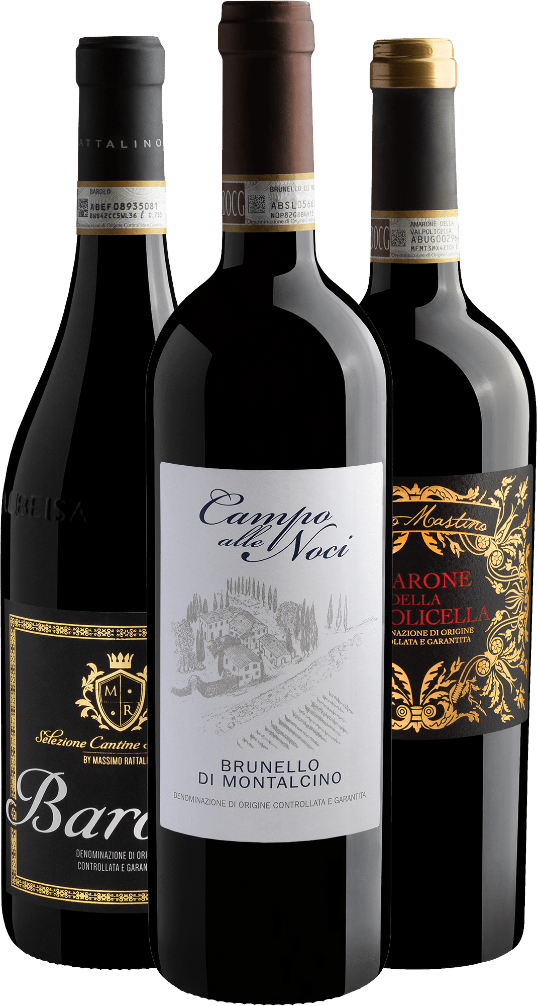 Kit Vinhos Notáveis da Itália