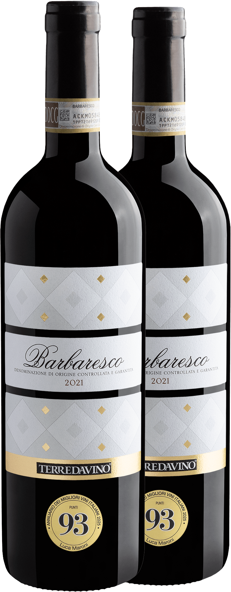 Kit 2 Terre da Vino Barbaresco DOCG por R$224,90 cada garrafa