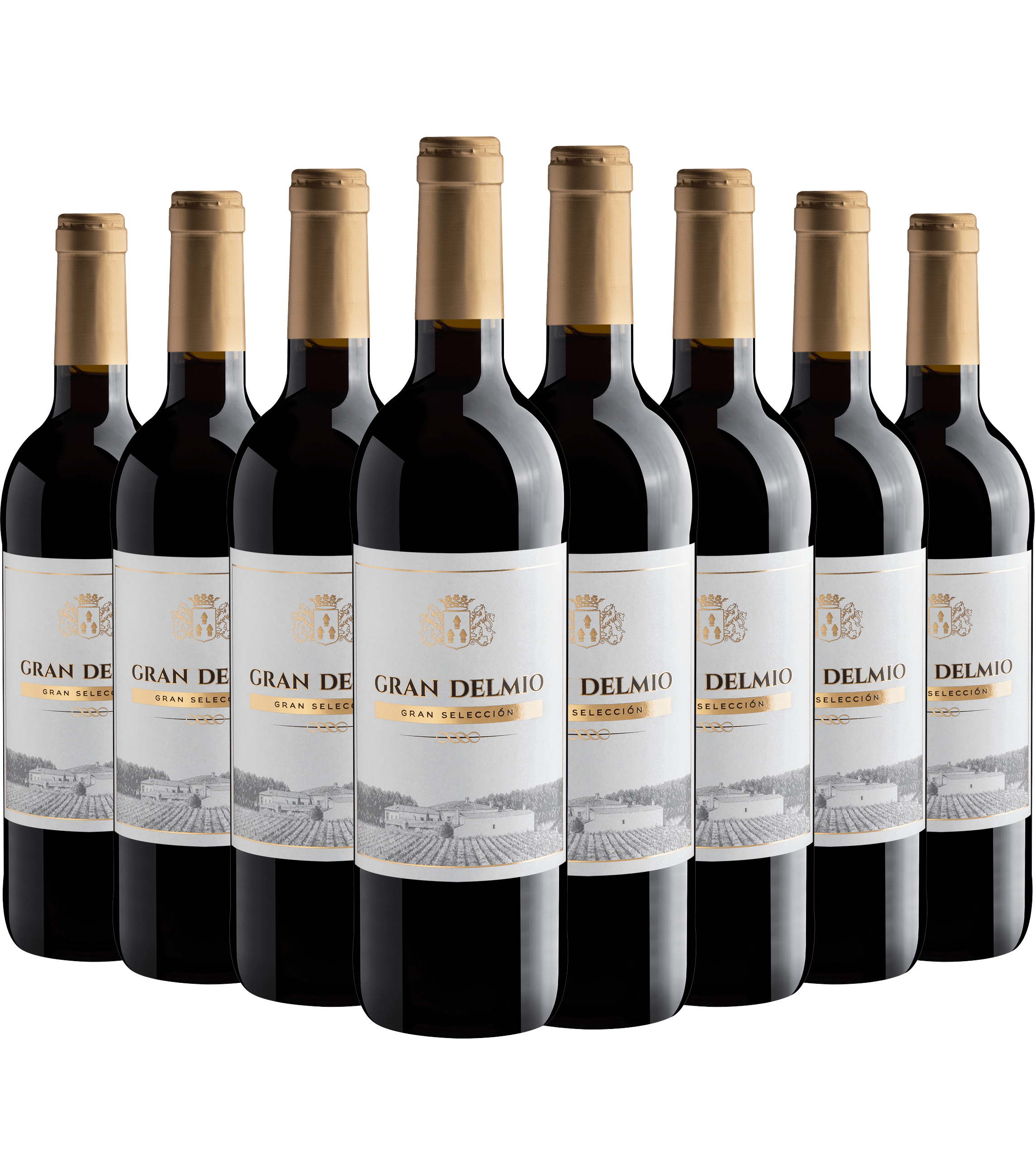 Kit 8 Gran Delmio Gran Selección Tinto