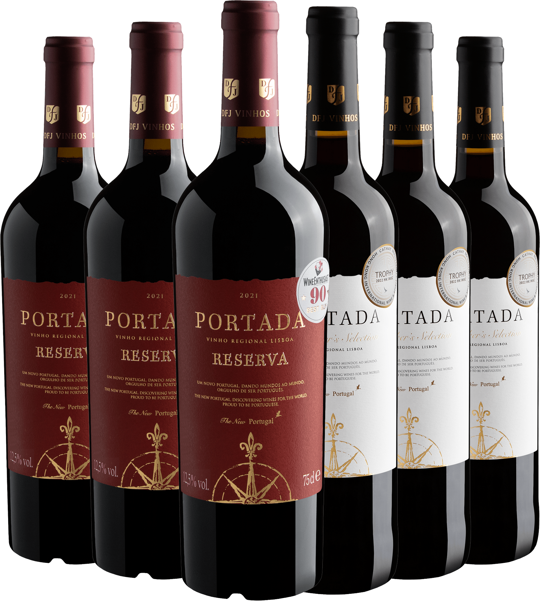 Kit Portada | 3 Reserva + 3 Winemaker's Selection