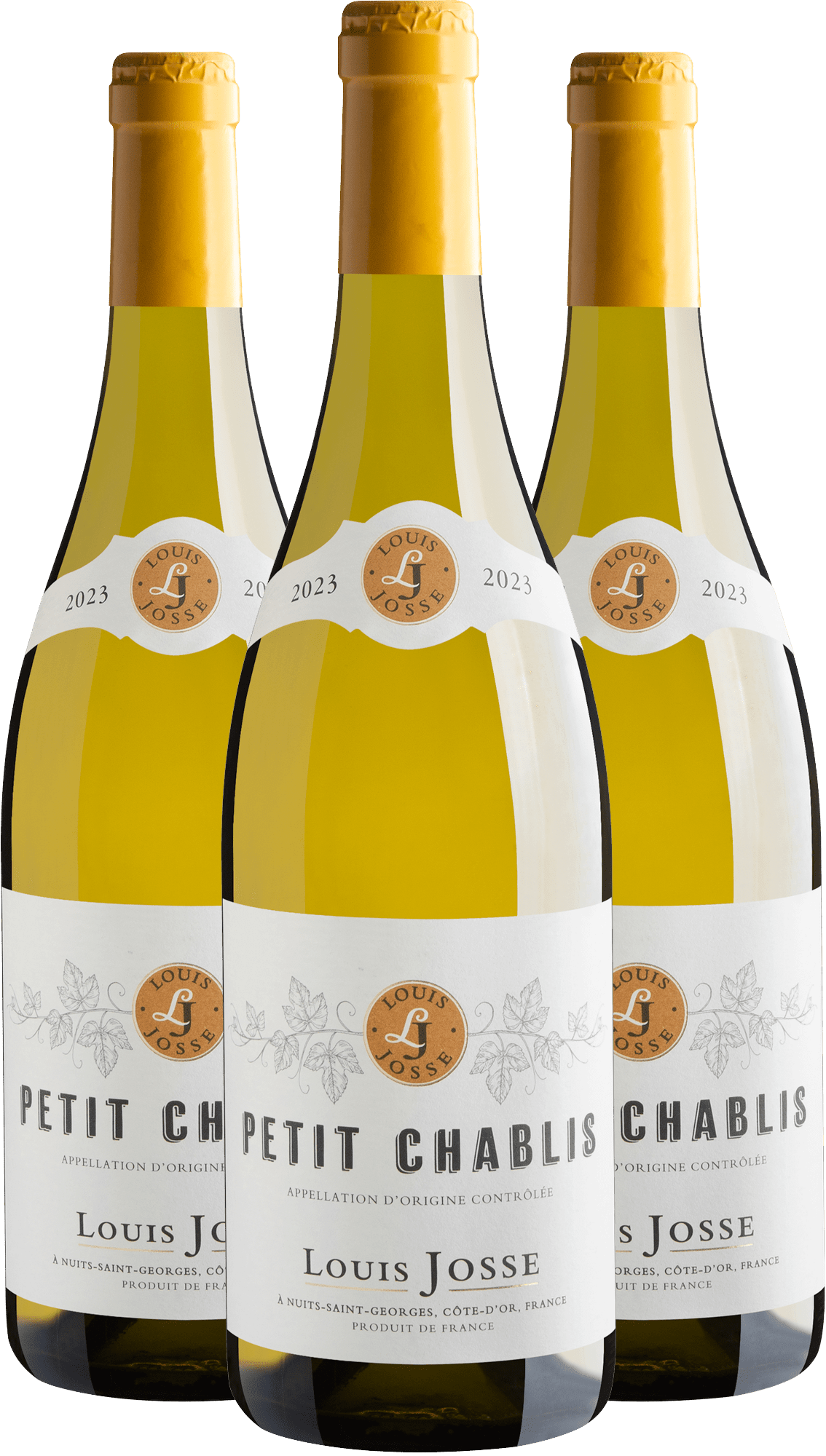 Kit 3 Louis Josse Petit Chablis AOC