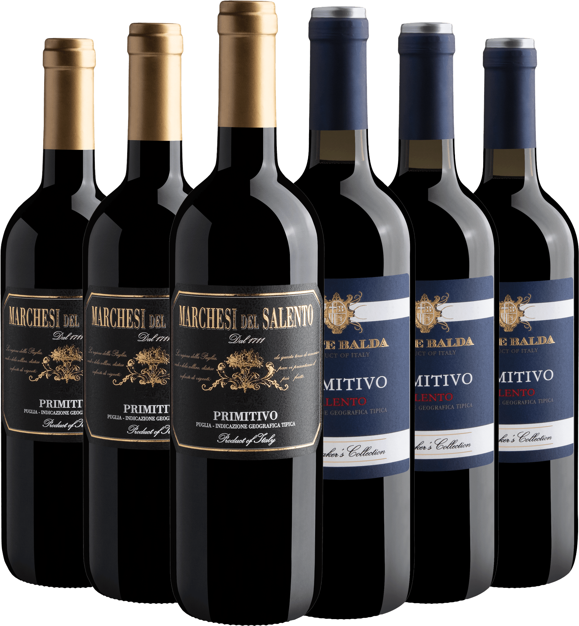 Kit Primitivos Premiados | 6 garrafas por R$59,90 cada