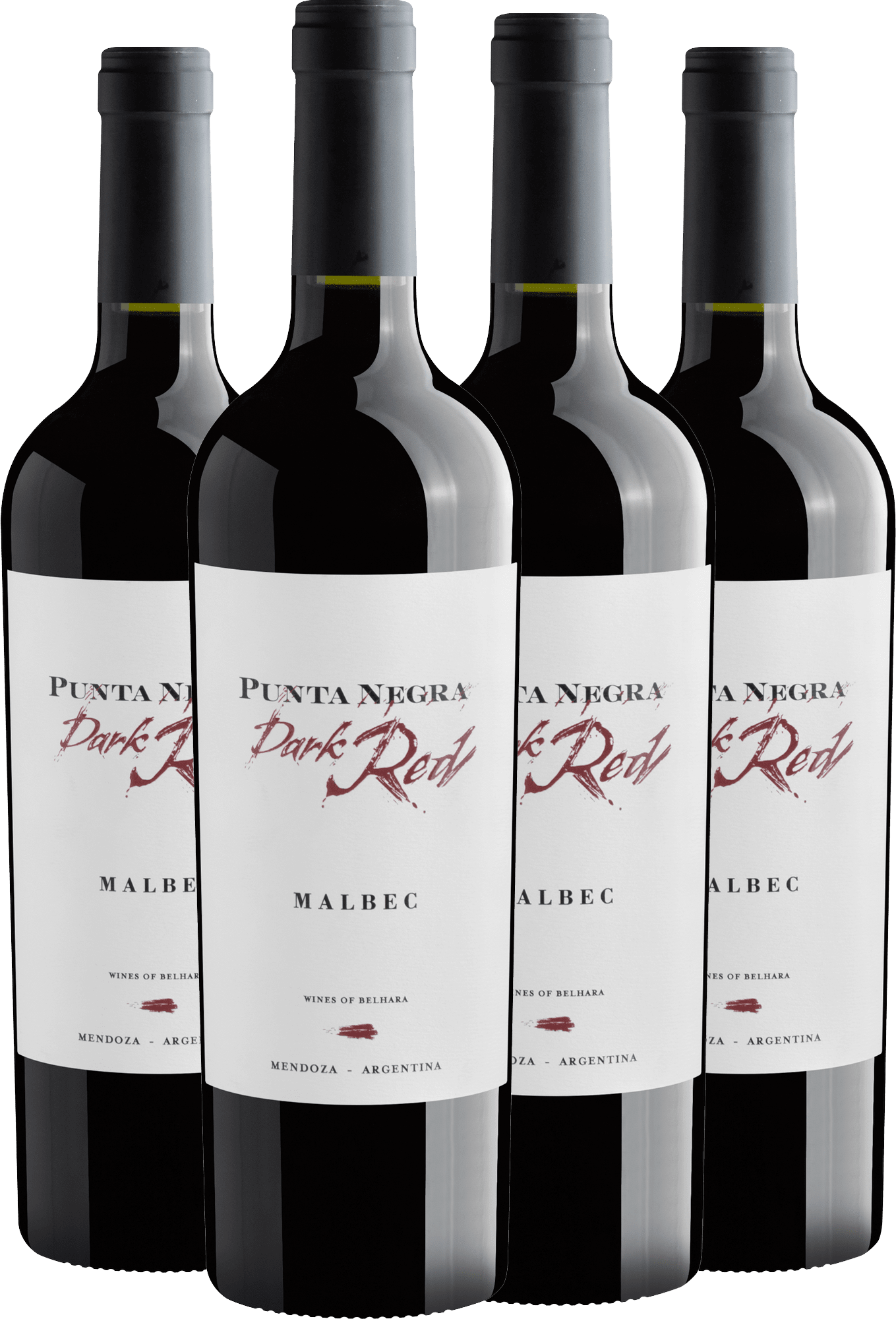 Kit 4 Punta Negra Dark Red Malbec por R$49,90 cada garrafa
