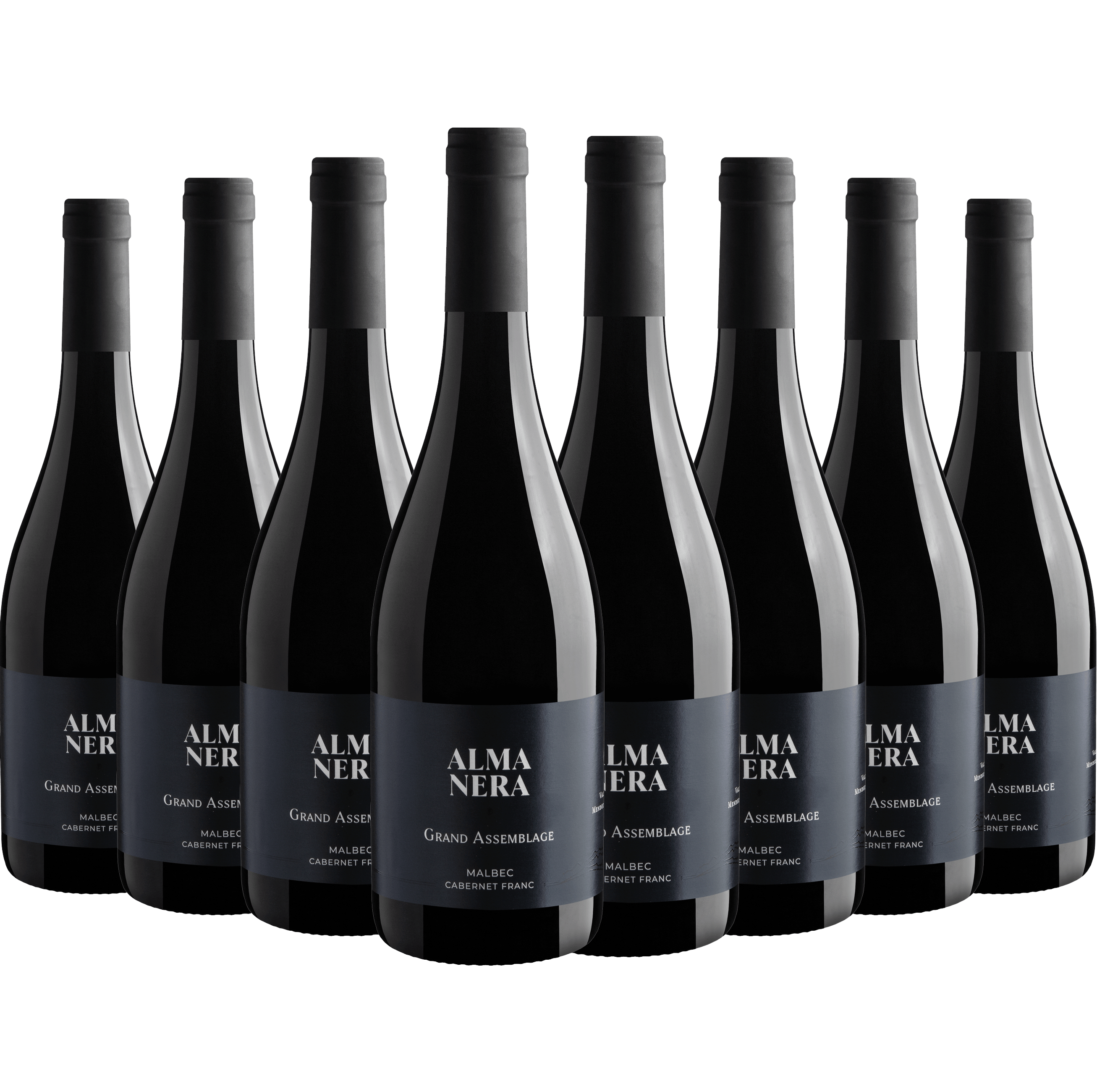 Kit 8 Alma Nera Grand Assemblage Malbec-Cabernet Franc
