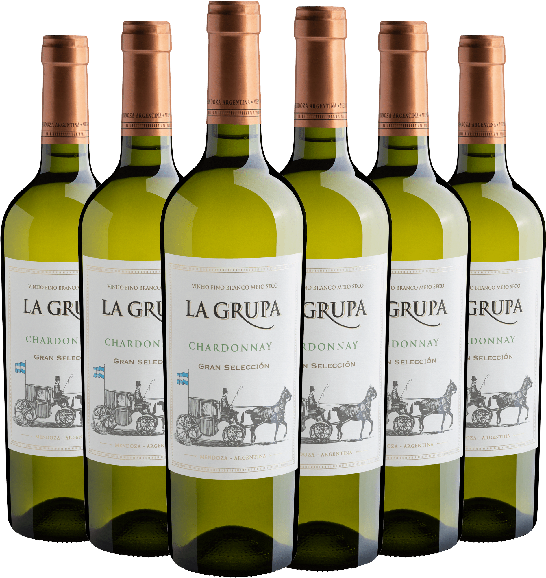 Kit 6 La Grupa Gran Selección por R$29,90 cada garrafa