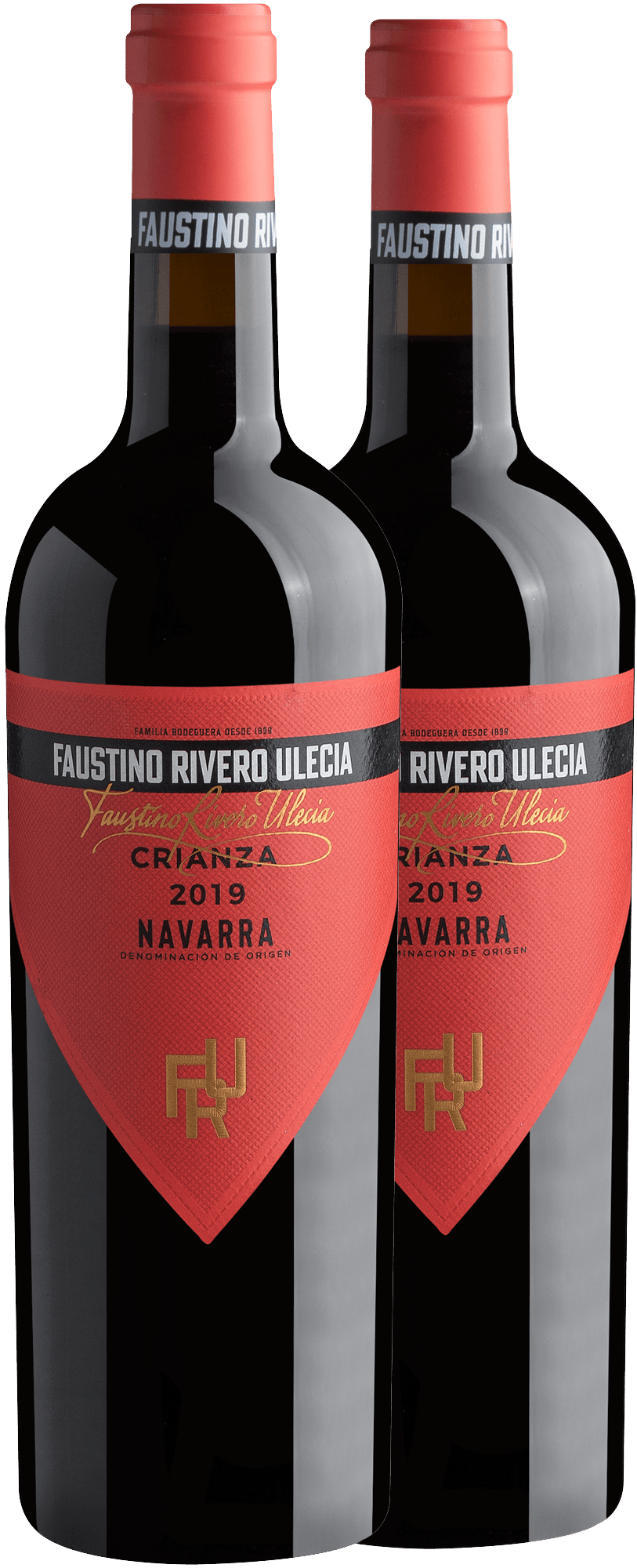 Kit 2 Faustino Rivero Ulecia Crianza Navarra D.O.