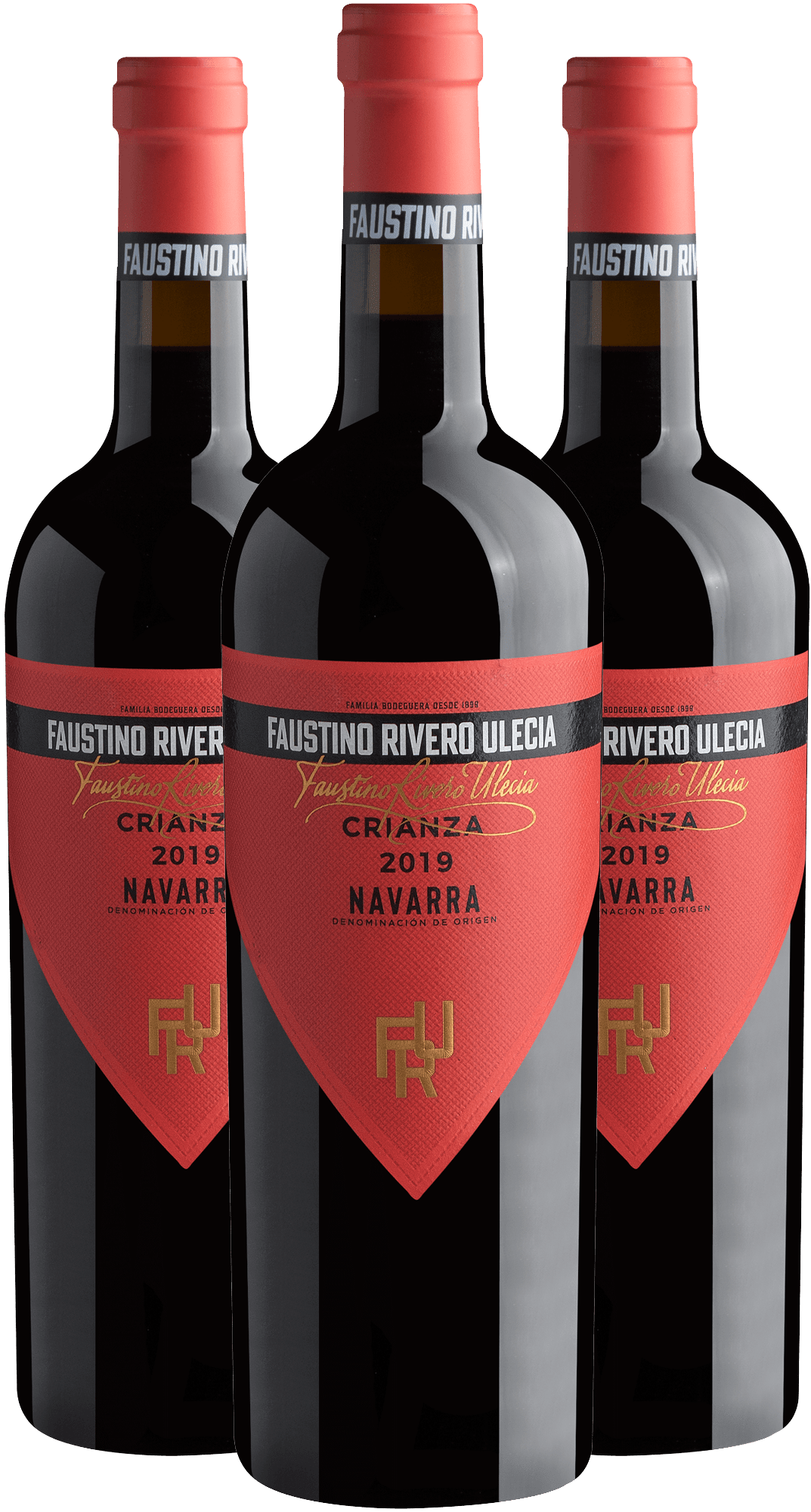 Kit 3 Faustino Riviero Ulecia Crianza D.O.