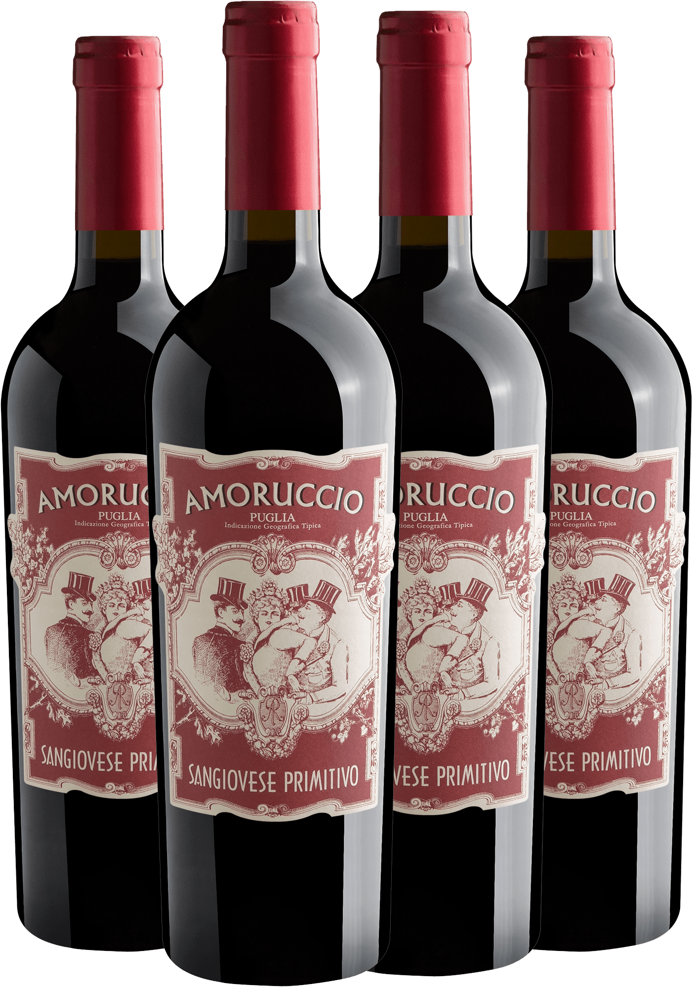 Kit 4 Amoruccio Sangiovese Primitivo Puglia IGT