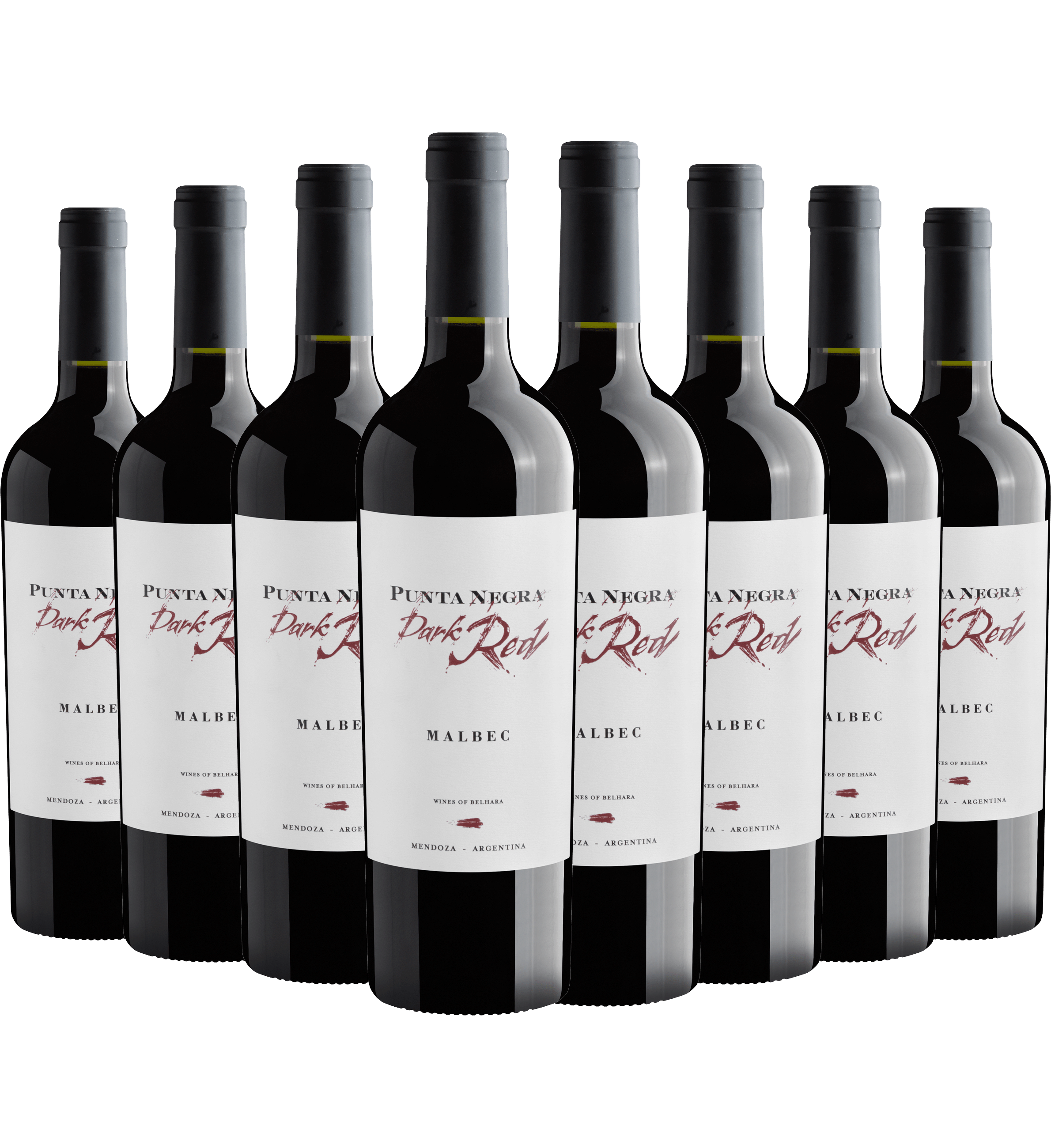 Kit 8 Punta Negra Dark Red Malbec por R$39,90 cada garrafa
