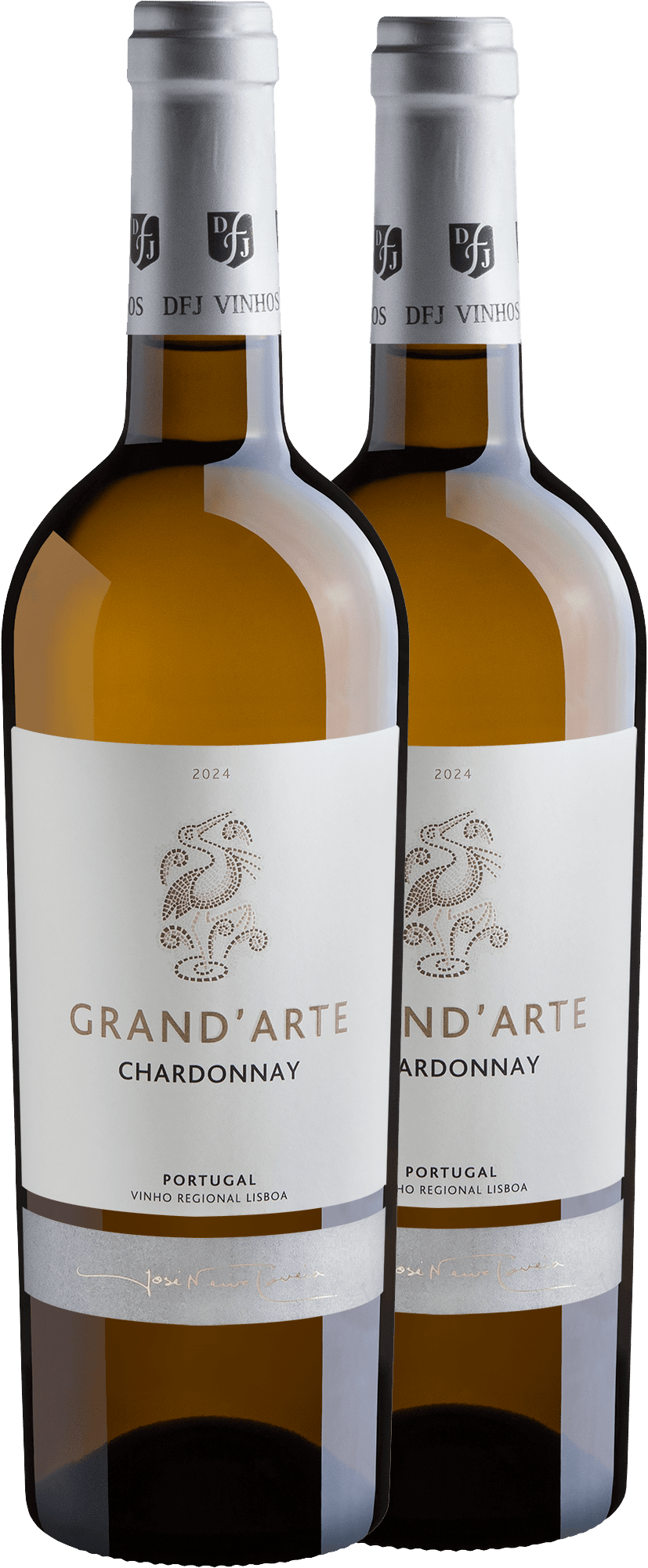 Kit 2 Grand'Arte Chardonnay Vinho Regional Lisboa por R$89,90 cada garrafa