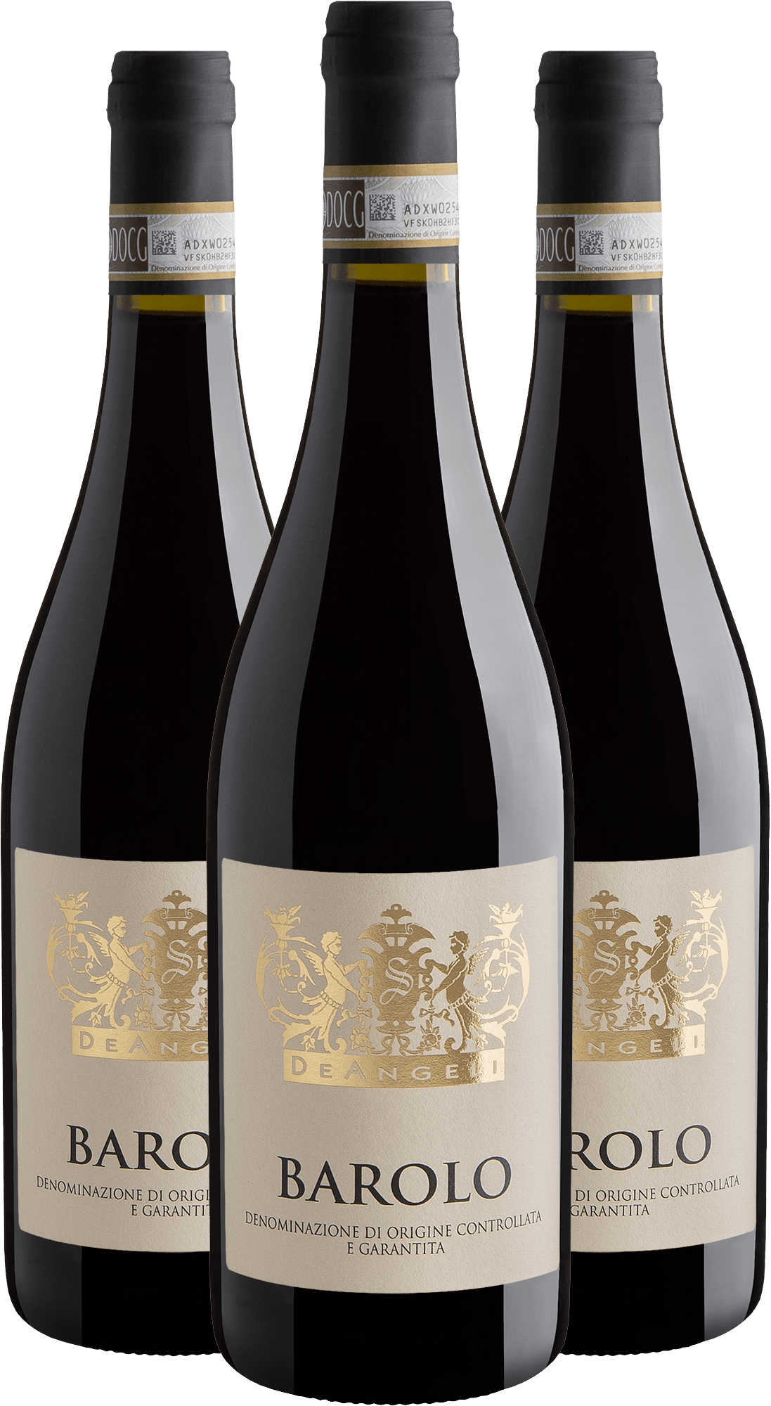Kit 3 DeAngeli Barolo DOCG por R$279,90 cada garrafa