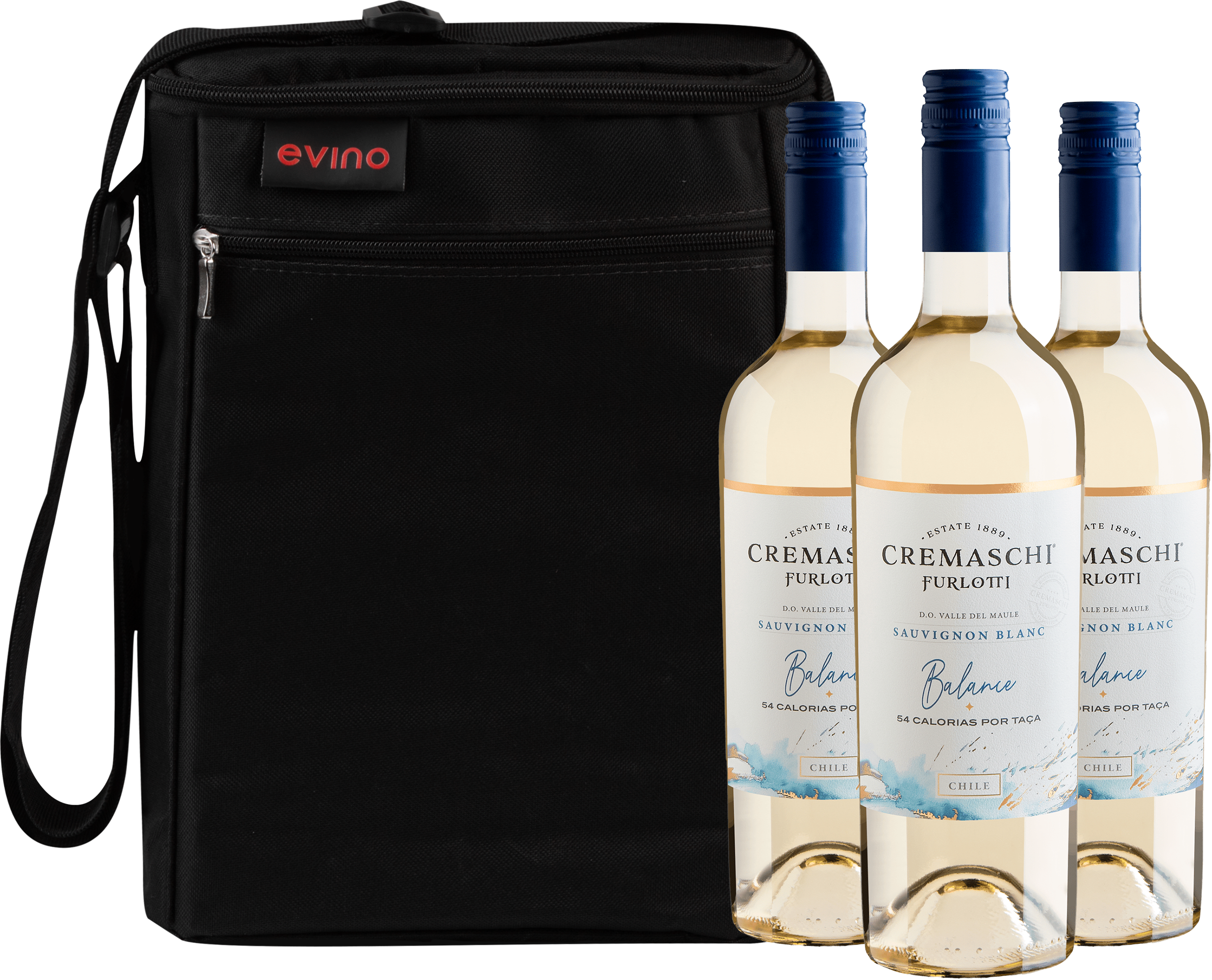 Kit 3 Cremaschi Furlotti Balance Sauvignon Blanc + Bolsa Exclusiva Grátis
