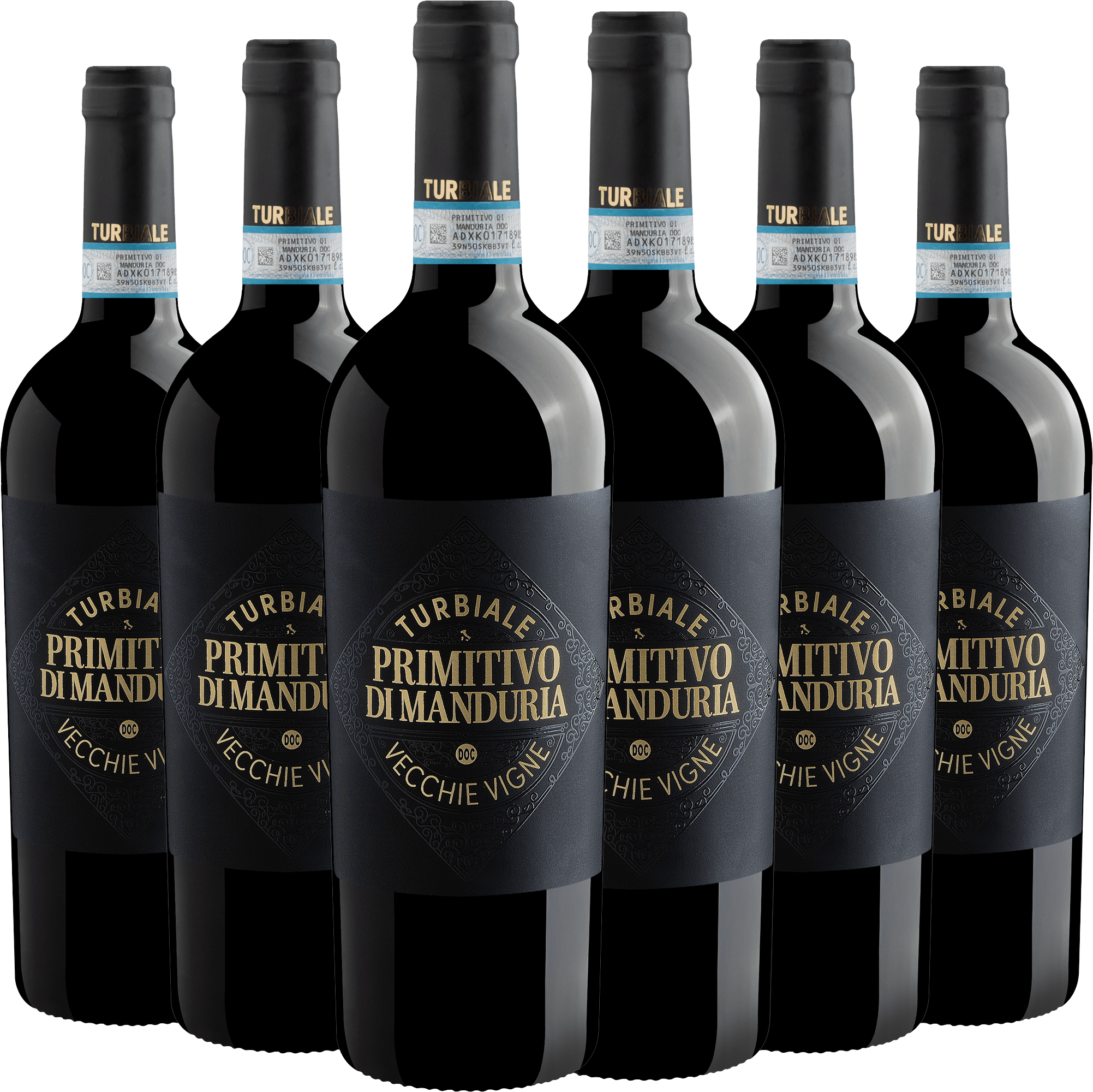 Kit 6 Turbiale Primitivo di Manduria DOC