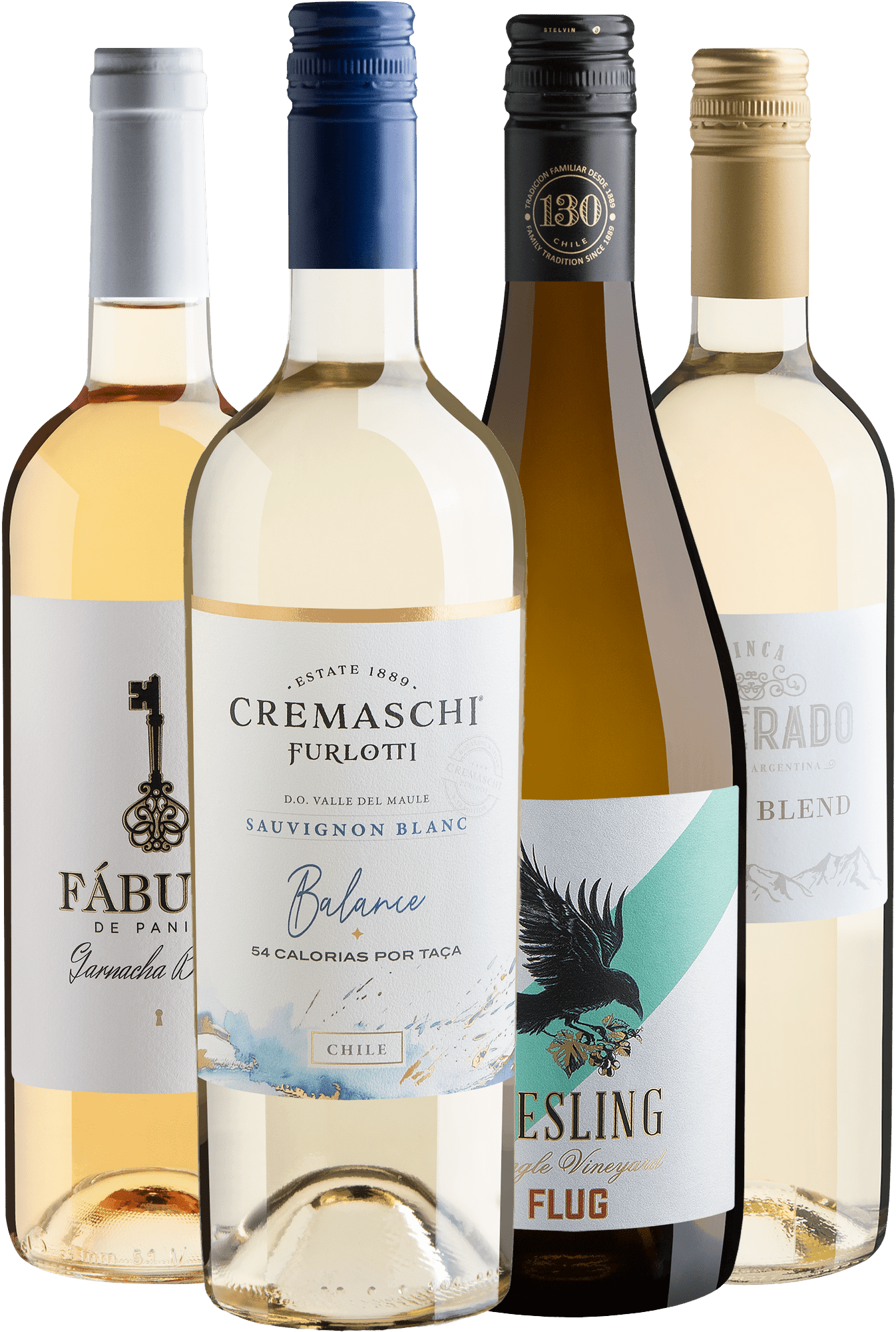 Kit 4 Vinhos Brancos com Cremaschi Furlotti Balance