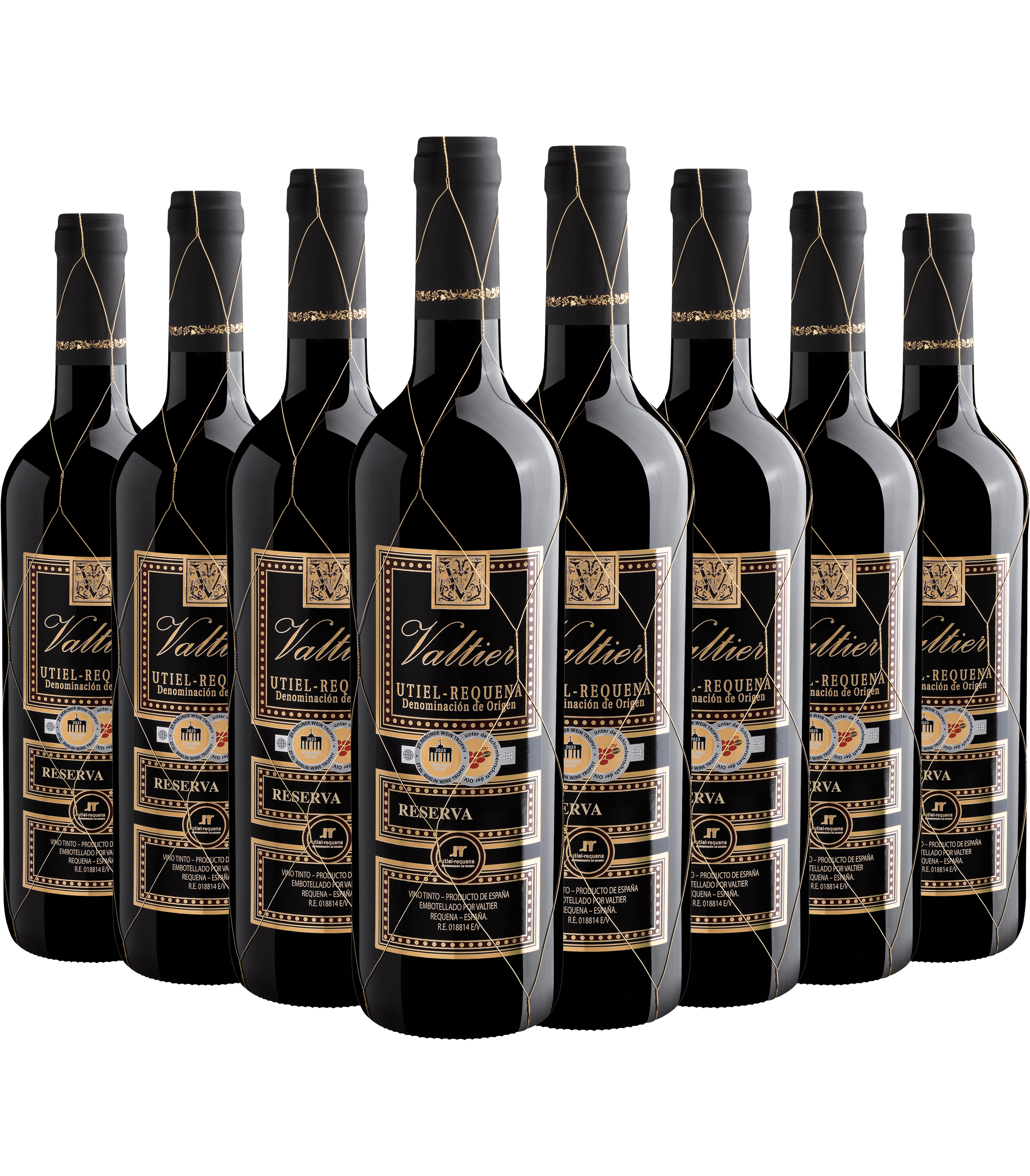 Kit 8 Valtier Reserva Utiel-Requena DOP*