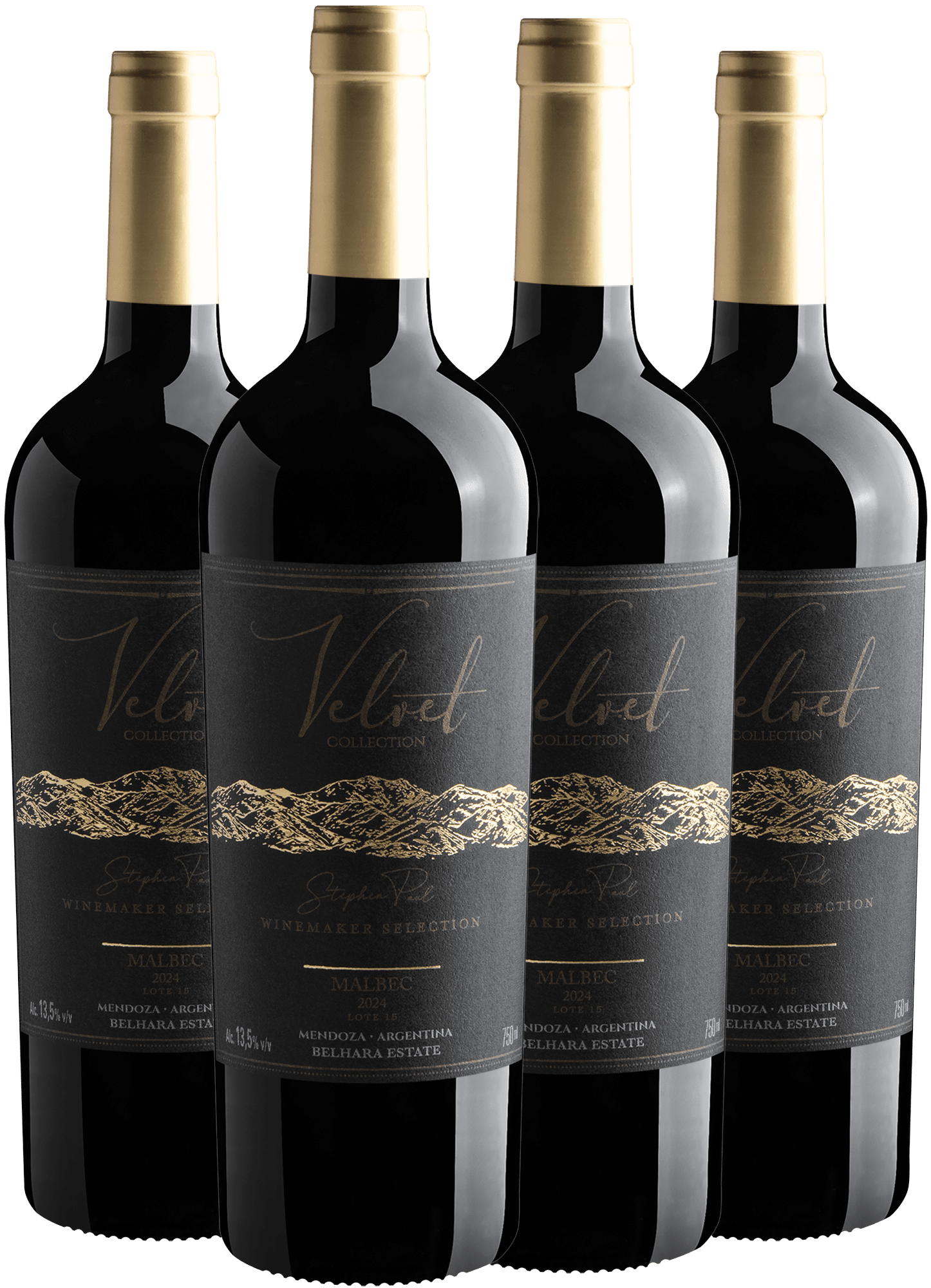 Kit 4 Velvet Collection Stephen Paul Winemaker Selection