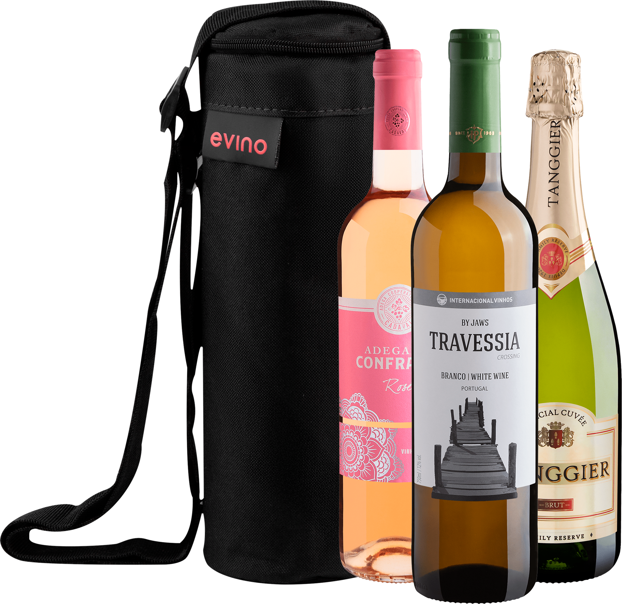 Kit 3 Vinhos Refrescantes + Bolsa Exclusiva
