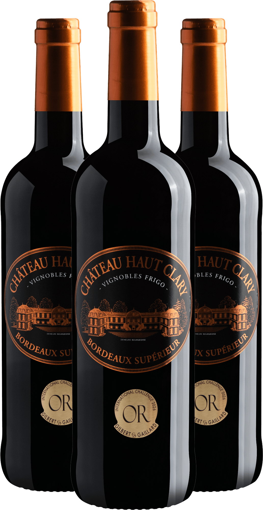 Kit 3 Château Haut-Clary Vignobles Frigo Bordeaux Supérieur