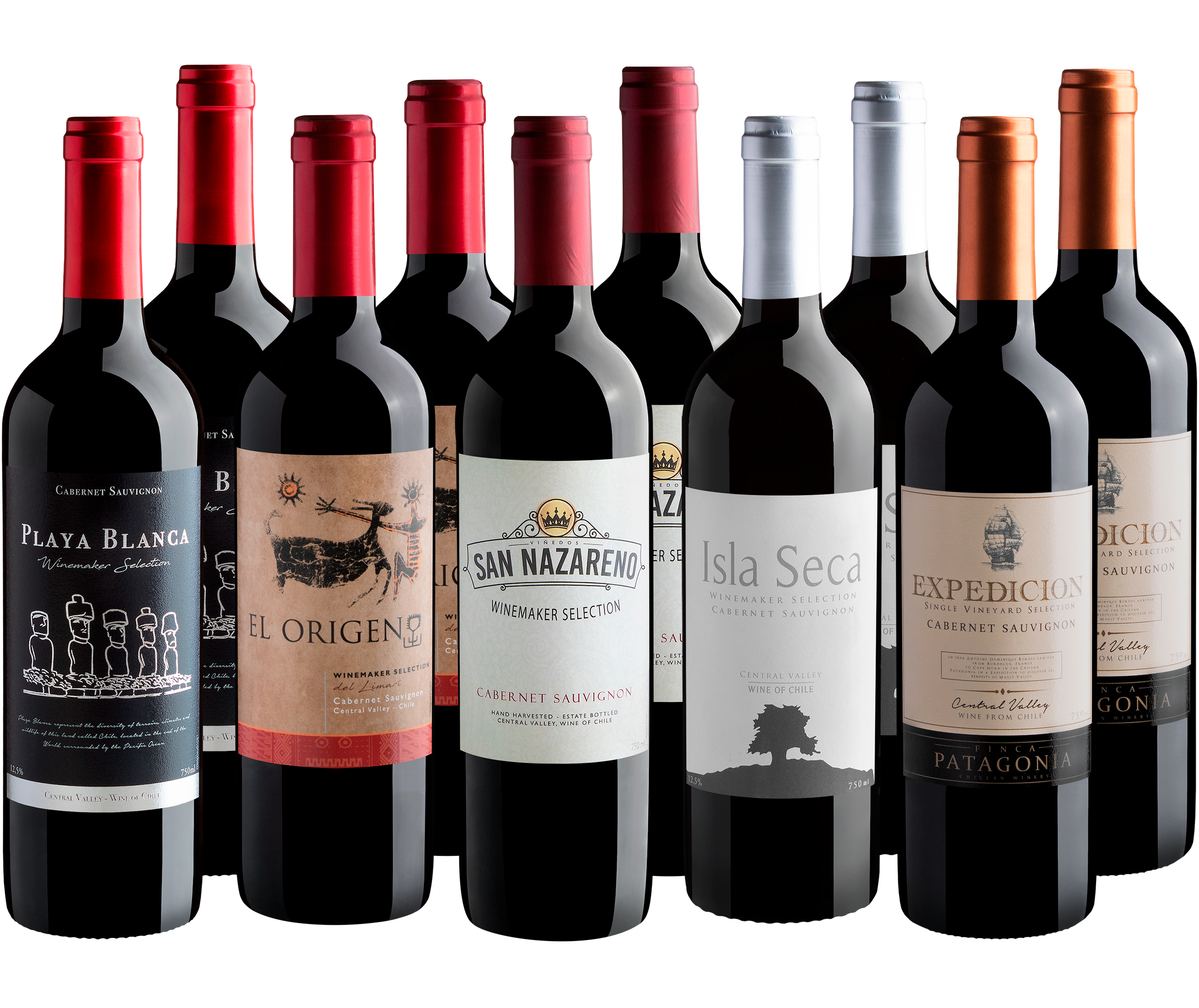 Kit Cabernet Sauvignon em Dobro | 10 garrafas*